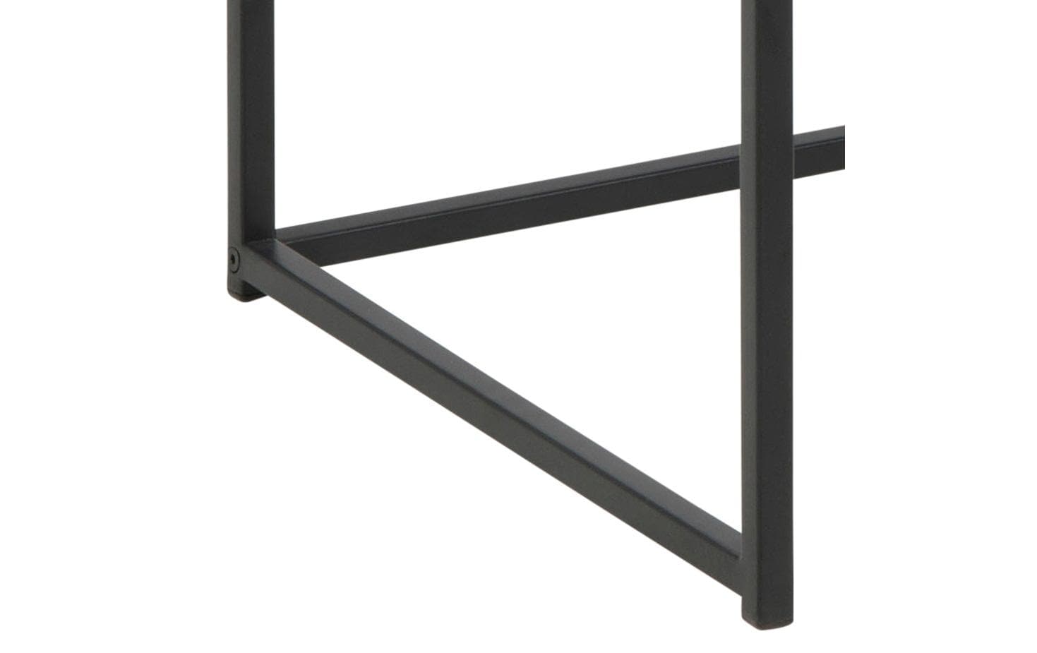 Actona AC Design – Stehtisch – 100 × 45 × 75 cm – schwarz/eiche