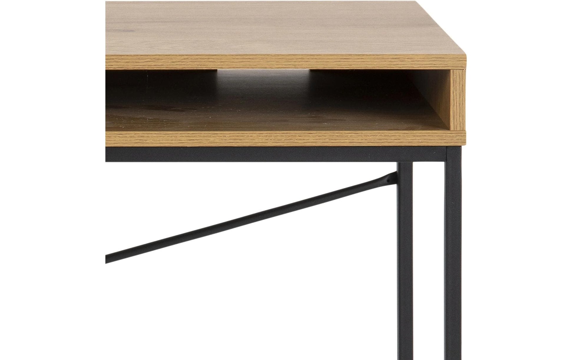 Actona AC Design Seaford – Tischplatte – 110 × 45 cm – braun