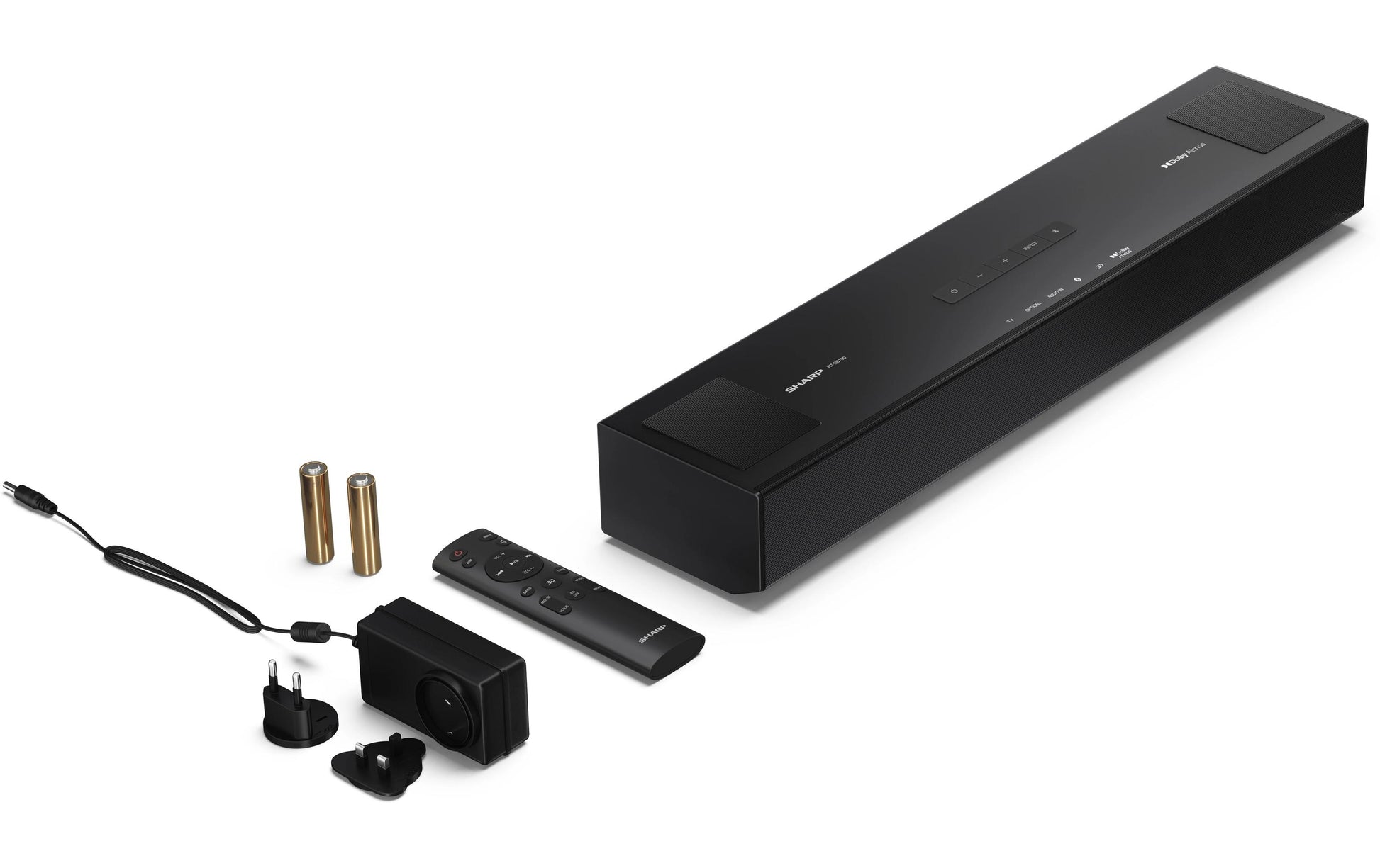 Sharp HT-SB700 – Soundbar – 2.0.2, 140 W, eARC, Bluetooth 5.3, Schwarz