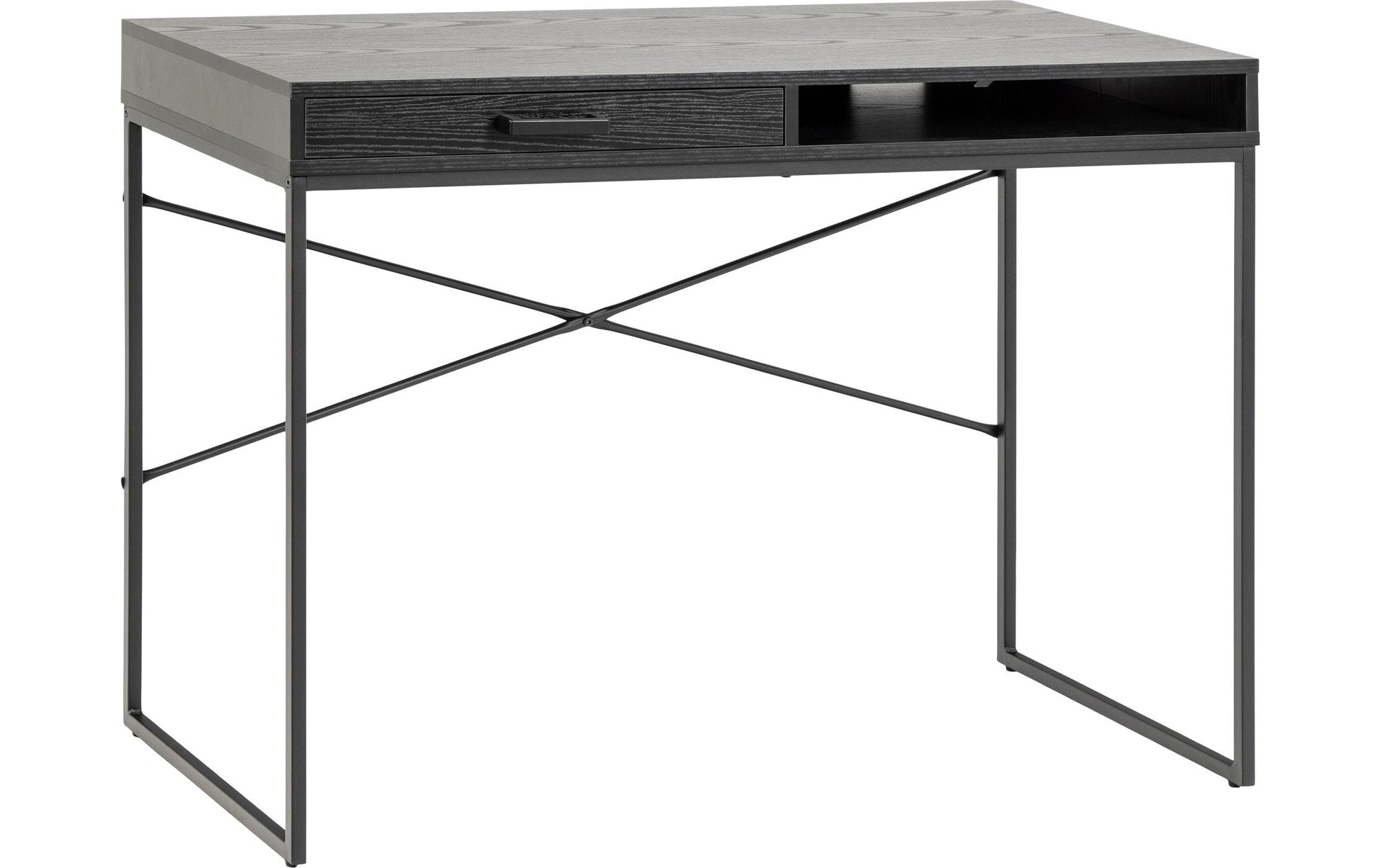 Actona Tischplatte – 110 × 45 cm – schwarz
