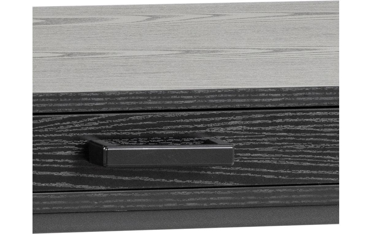 Actona Tischplatte – 110 × 45 cm – schwarz
