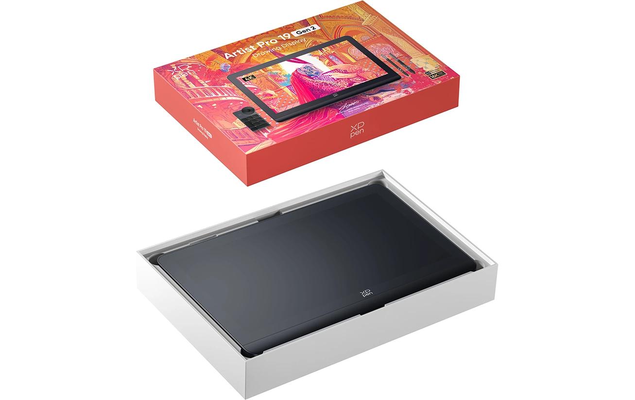 XPPen XP-Pen – Stiftdisplay Artist Pro 19 Gen 2, 18,4", schwarz, für macOS (10.13+)