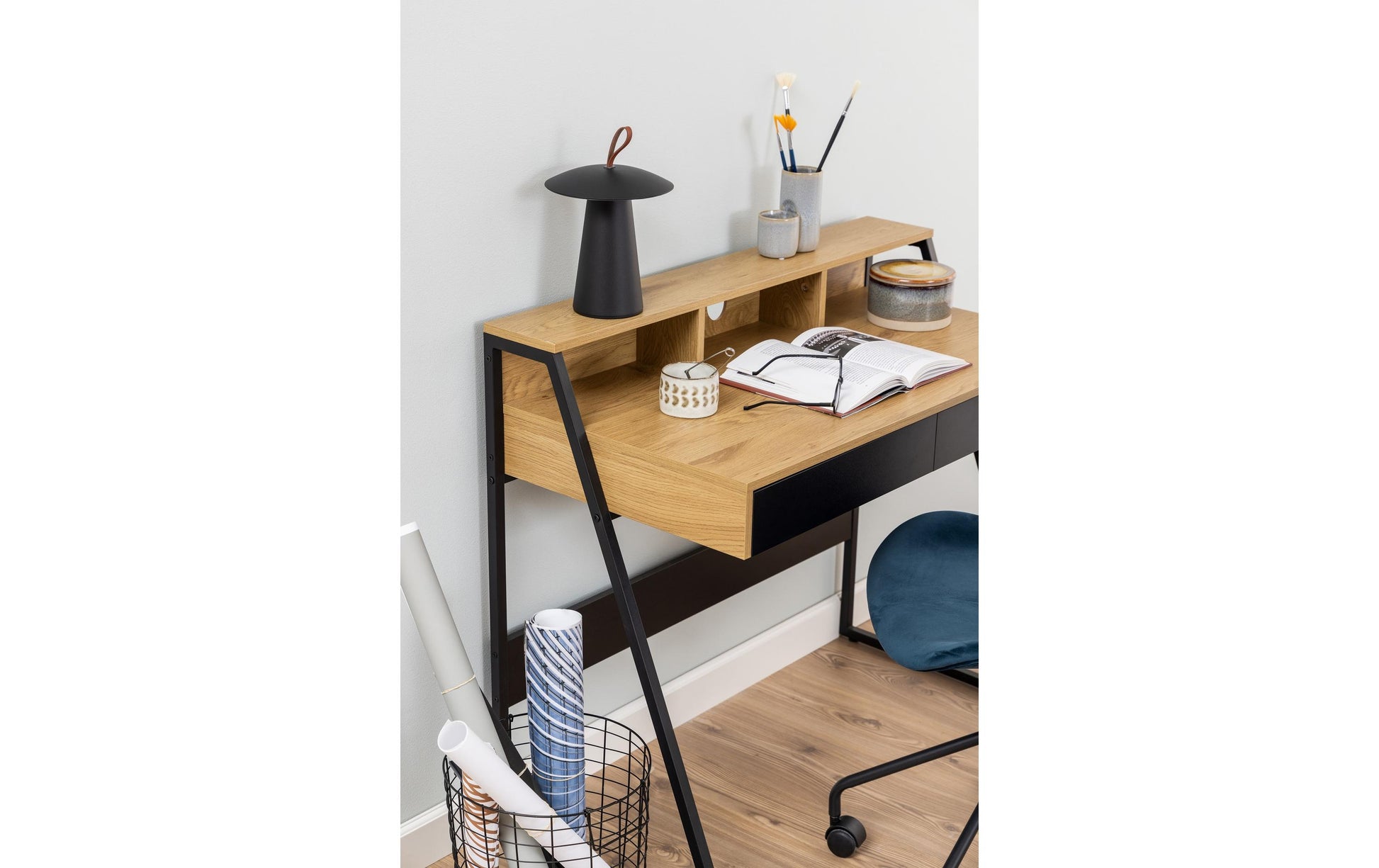 Actona AC Design – Stehtisch – 100 × 50 × 88 cm – Wildeiche