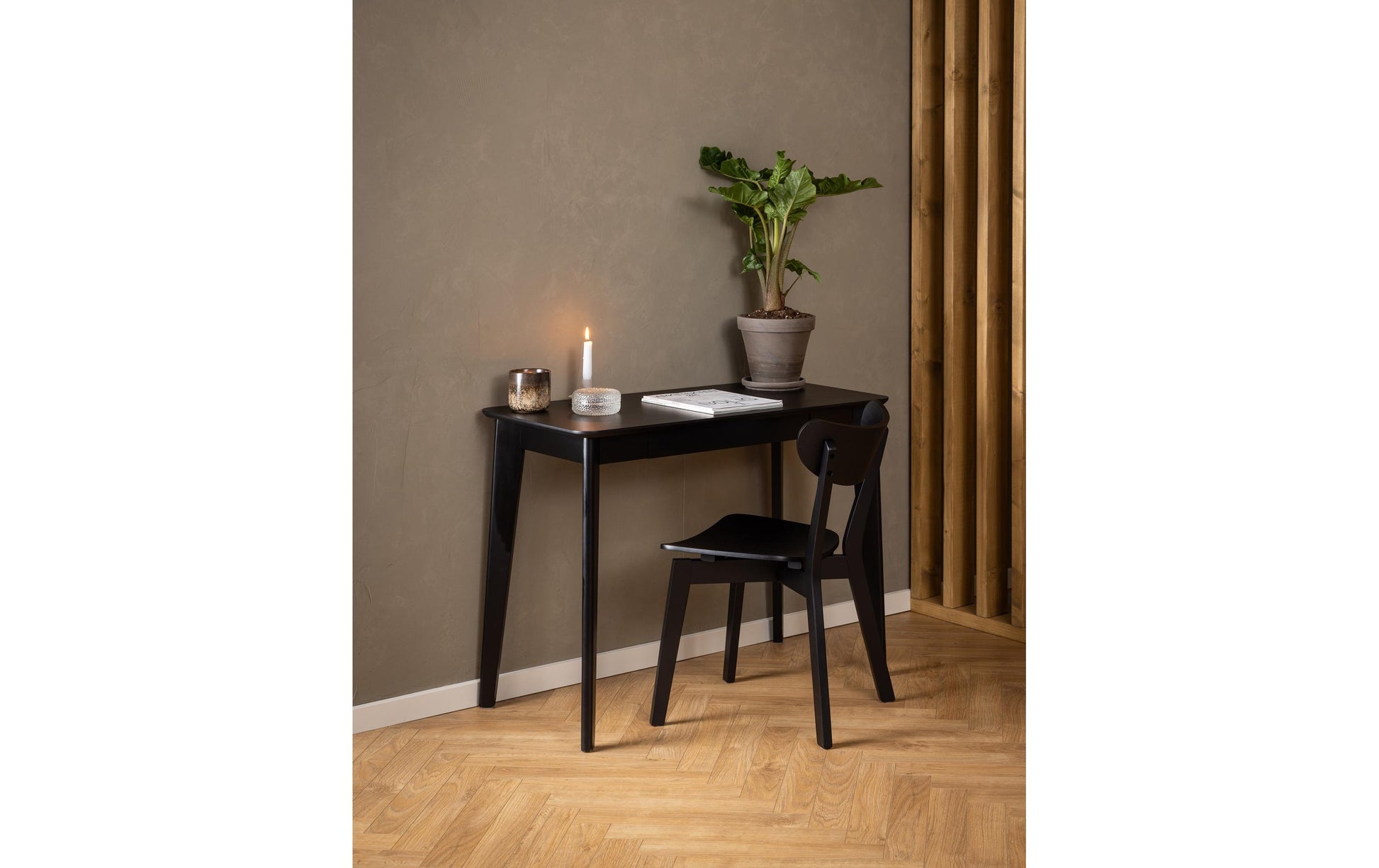 Actona AC Design Roxby – Stehtisch – 100 × 50 × 75 cm – Schwarz