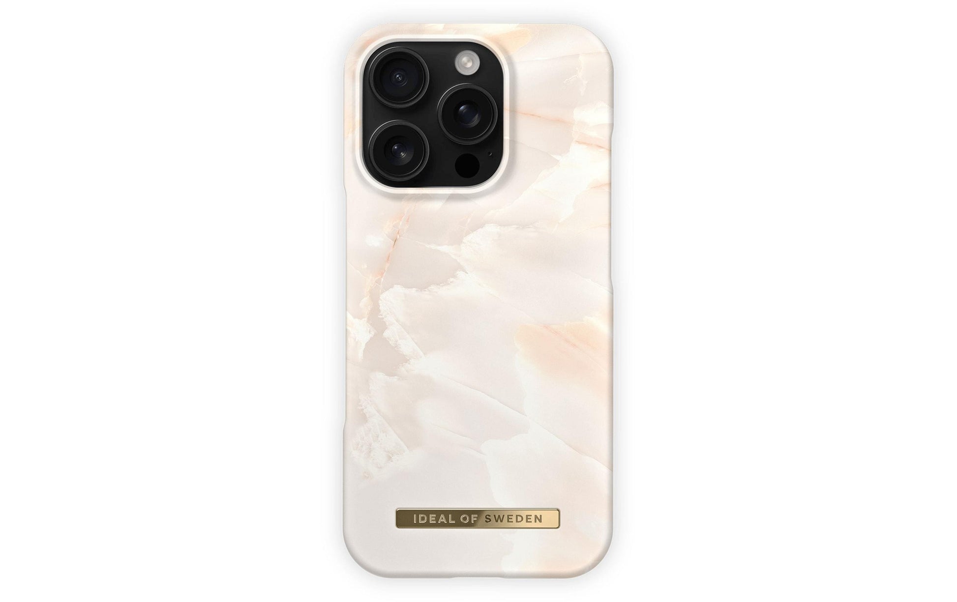 iDeal of Sweden Rose Pearl Marble Rückcover – für Apple iPhone 16 Pro – MagSafe, PC