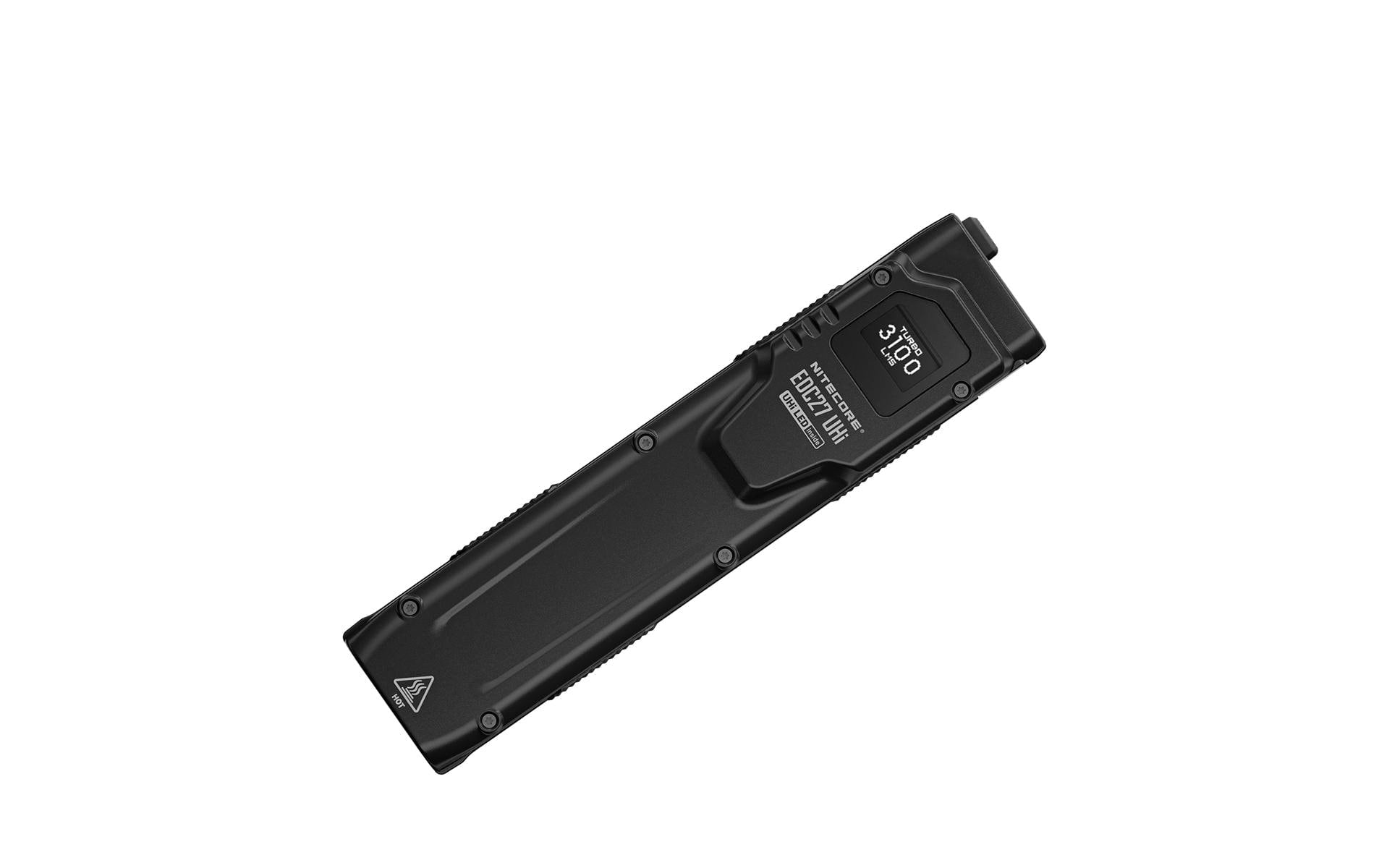 Nitecore Taschenlampe EDC27 UHI – 3100 lm, 305 m, IP54, USB, Akku, 6 Modi – Schwarz