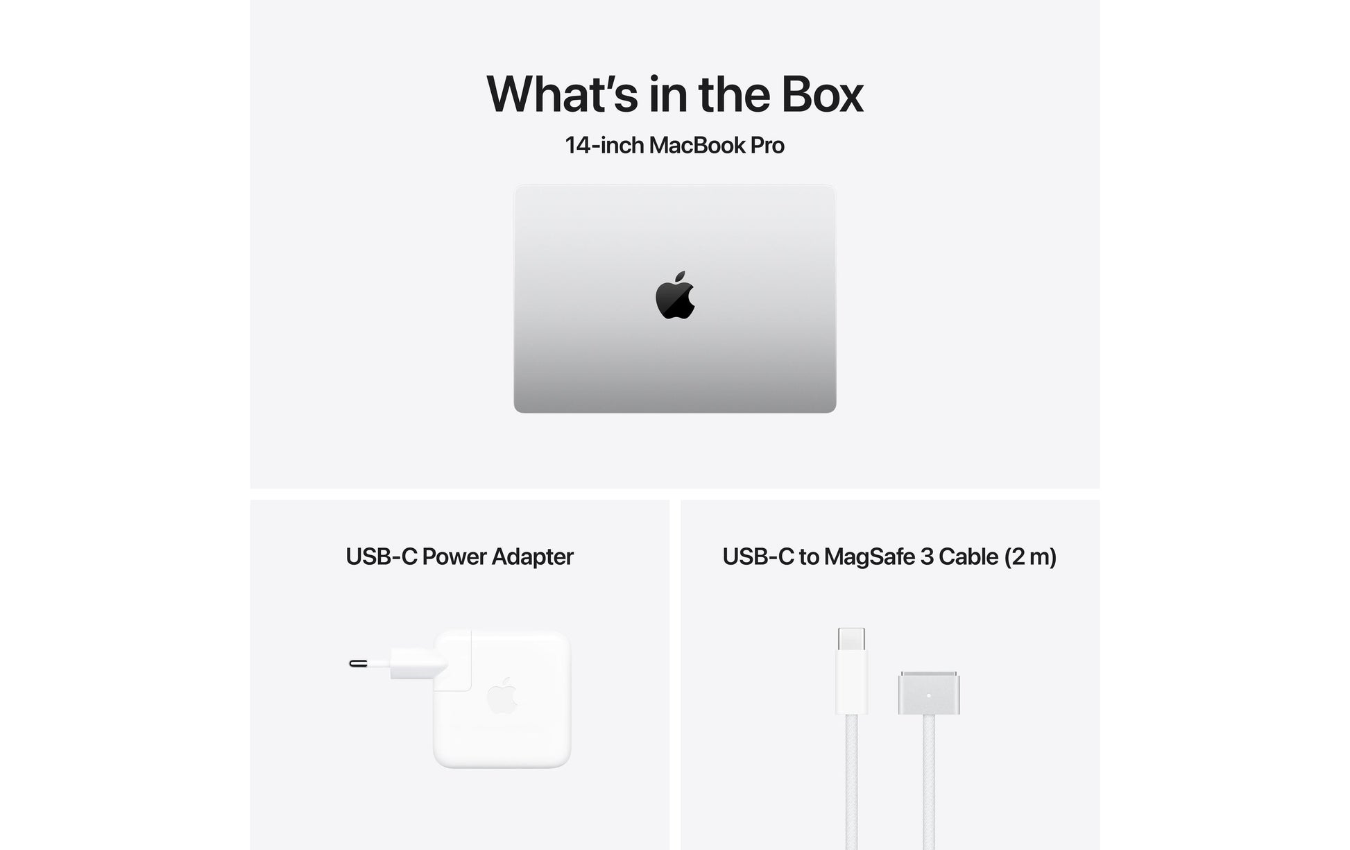 Apple MacBook Pro 14" Notebook – Silber