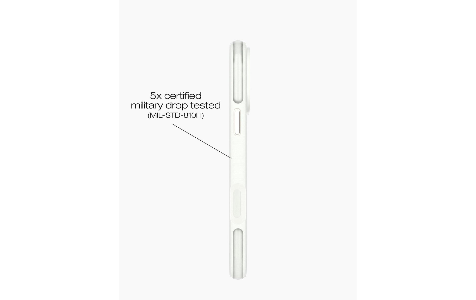 Ideal of Sweden – Backcover – für Apple iPhone 16 Pro Max – Cloudy White – Kunstleder – MagSafe-kompatibel
