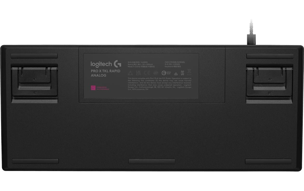 Logitech G PRO X TKL RAPID – Gaming-Tastatur TKL – Mechanisch – USB-A – QWERTZ (CH) – RGB – Schwarz