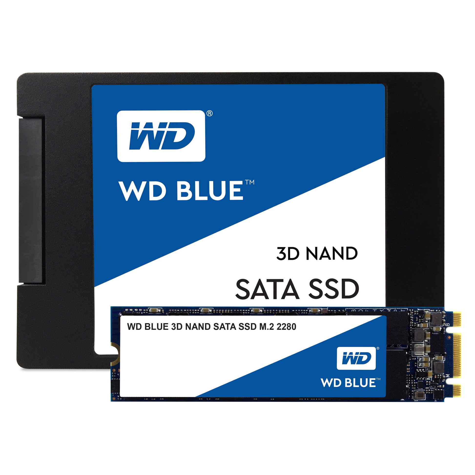 Western Digital 3D NAND SSD – 250 GB M.2 2280 SATA III, 550/525 MB/s, für PC/Laptop