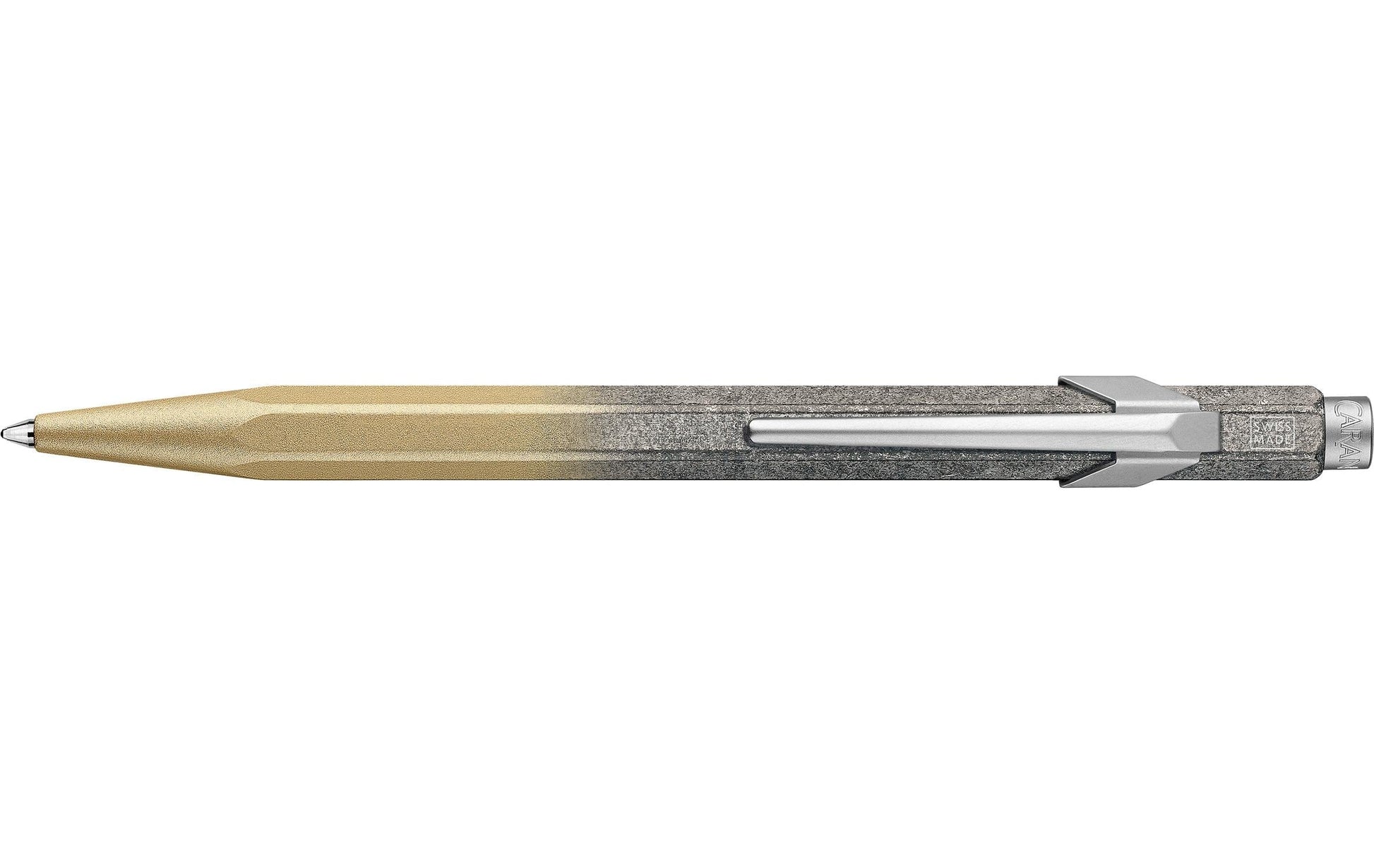 Caran d-Ache Kugelschreiber – Gold, Aluminium