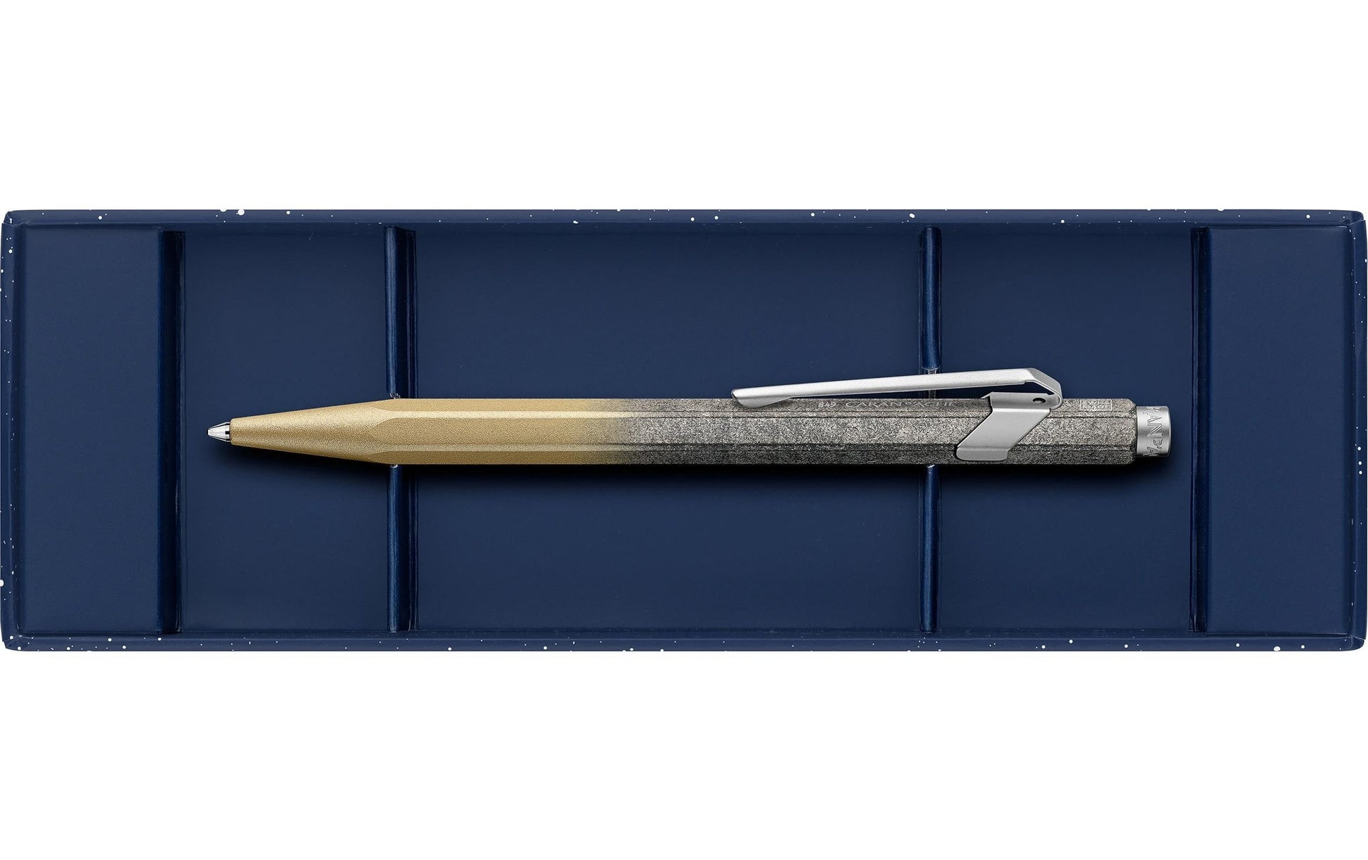 Caran d-Ache Kugelschreiber – Gold, Aluminium
