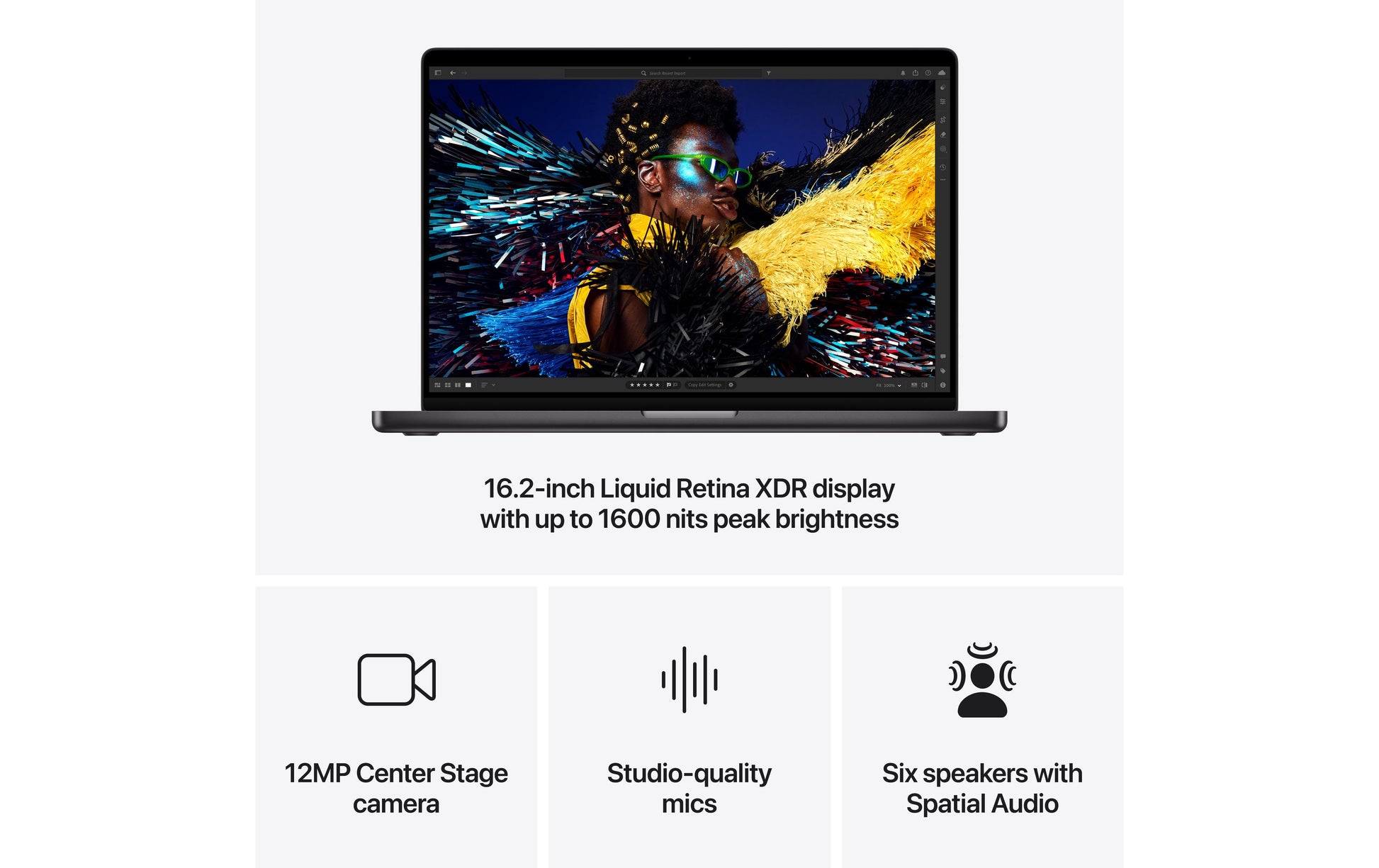 Apple MacBook Pro (M4 Max, 16") Notebook – Wi‑Fi, Bluetooth, Thunderbolt 5