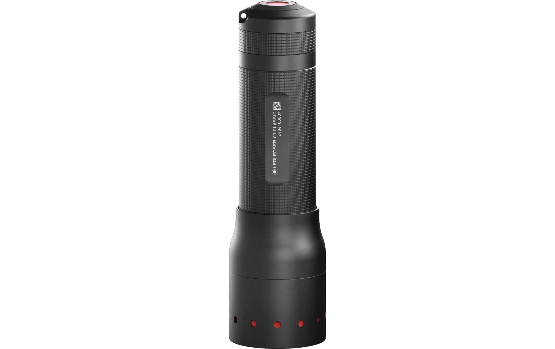 Ledlenser Taschenlampe C7 Classic – 450 lm, 300 m, IP54, Batteriebetrieb 4× AAA – Schwarz