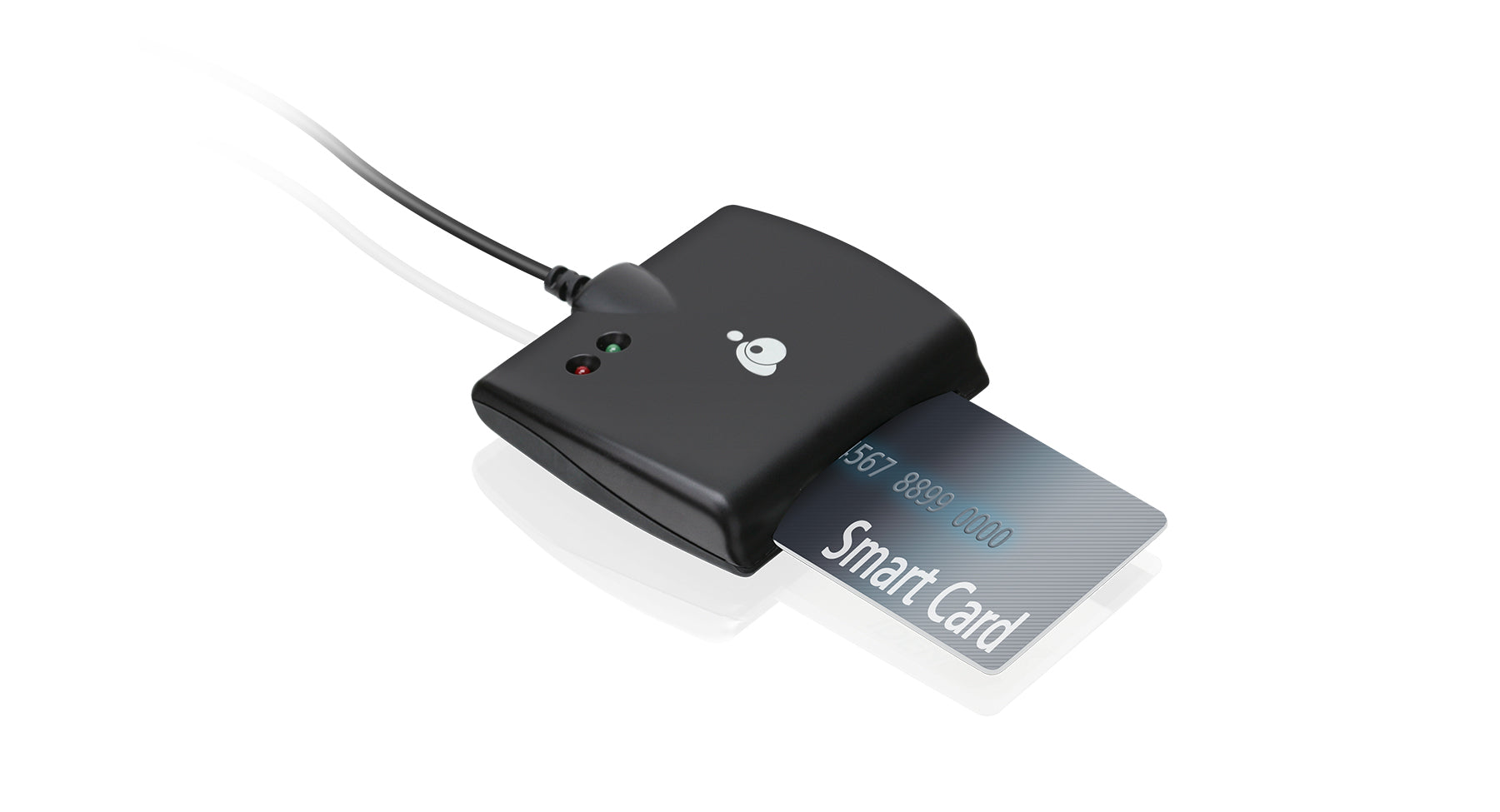 iogear USB-Kartenleser USB-C – CAC (Smartcard) – USB 3.2 Gen 1 (5 Gbit/s) – LED-Display/Leistungsmesser – Sc