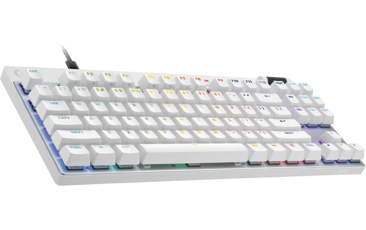 Logitech G PRO X TKL RAPID – Gaming-Tastatur TKL – Mechanisch, Beleuchtet – Kabelgebunden, USB-A – QWERTZ (CH)