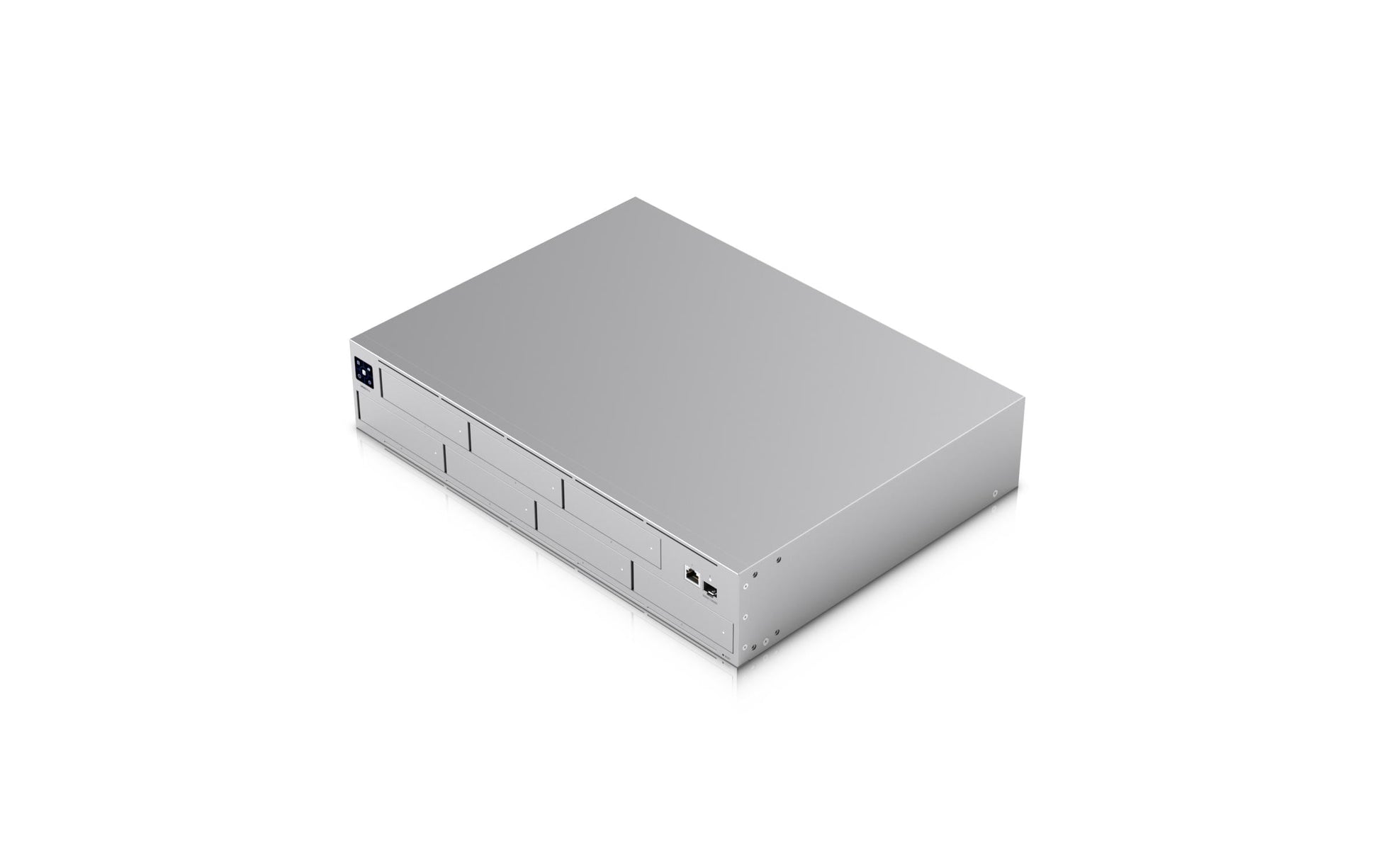 Ubiquiti 7-Bay Rack 2U NAS – ARM Cortex-A57, 8 GB RAM, 1GbE, 1×SFP+, redundantes Netzteil