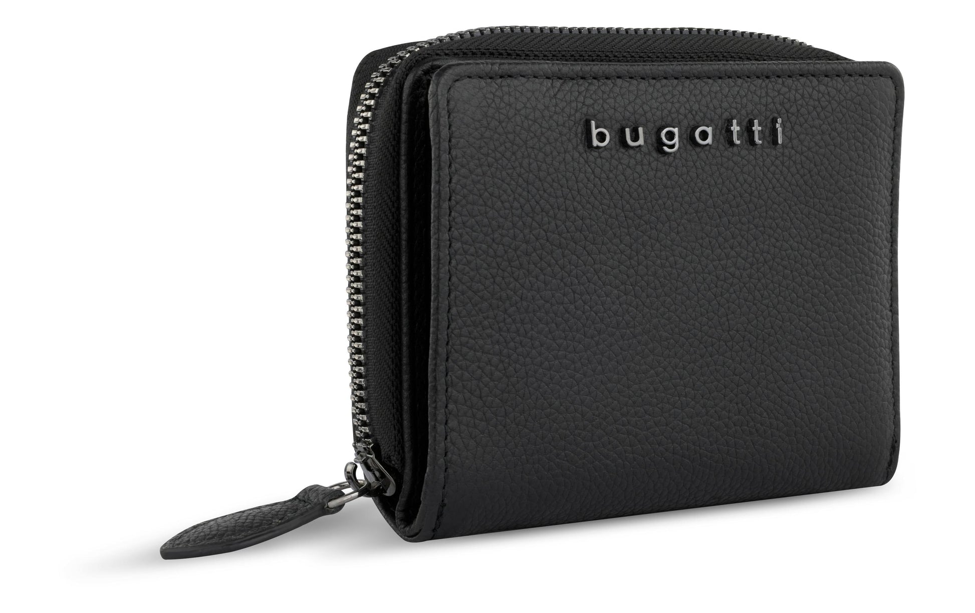 Bugatti cases Bugatti – Brieftasche Bella – RFID-Schutz – 120 × 95 × 25 mm – Rindleder – Schwarz