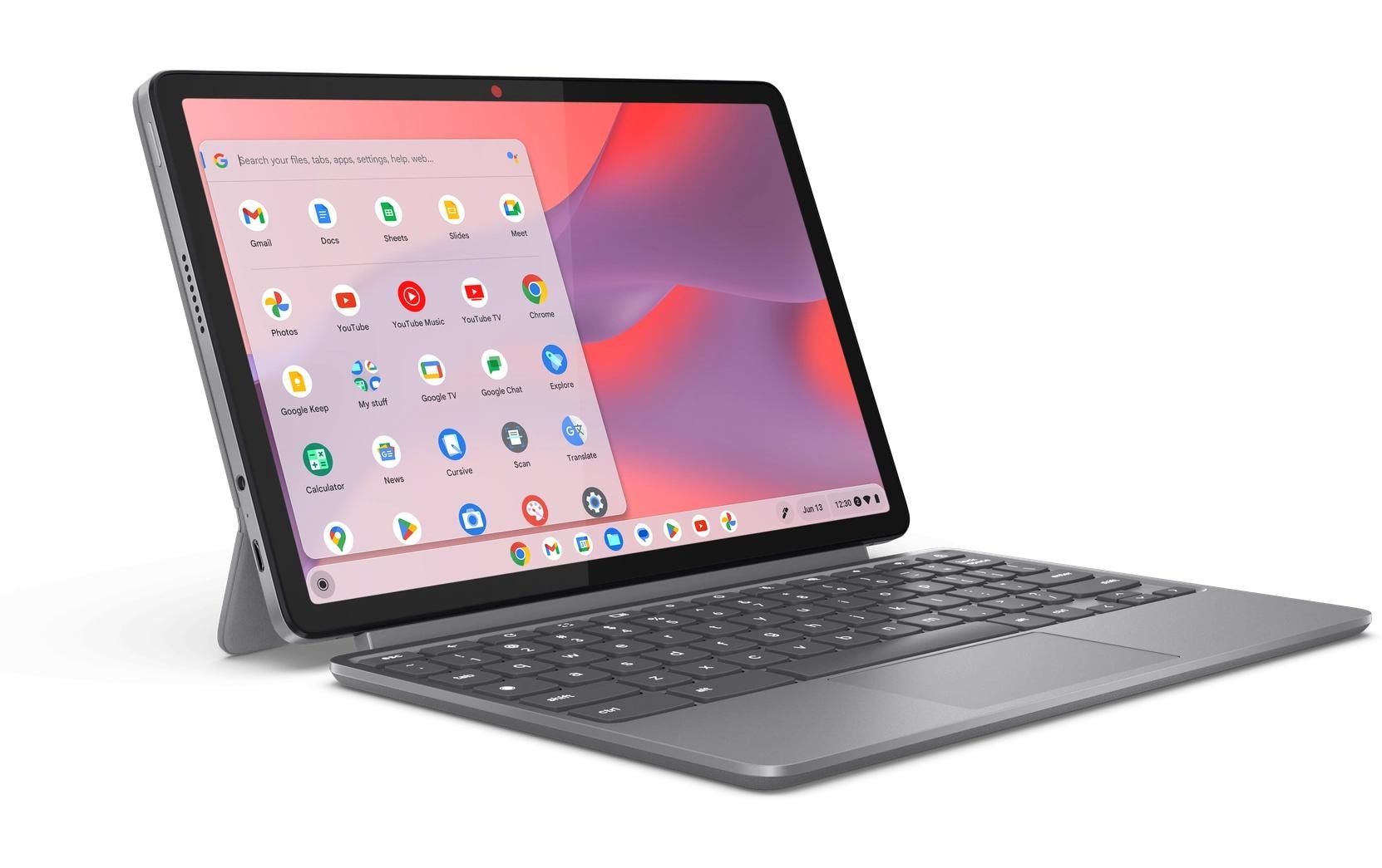 Lenovo 2in1 Ideapad Duet – 11", 128 GB, 8 GB RAM, WLAN, Chrome OS, Grau