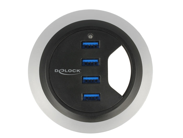 DeLOCK 62868 USB-Hub – 4× USB-A, für Windows/Mac/Linux