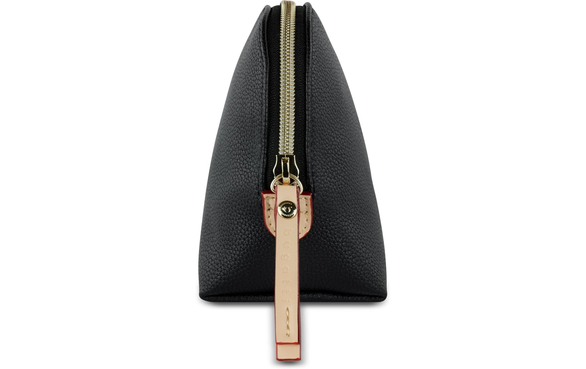 Bugatti cases Bugatti – Kosmetiktasche Ella – 16,5 × 21 × 9 cm – schwarz – Polyurethan (PU)