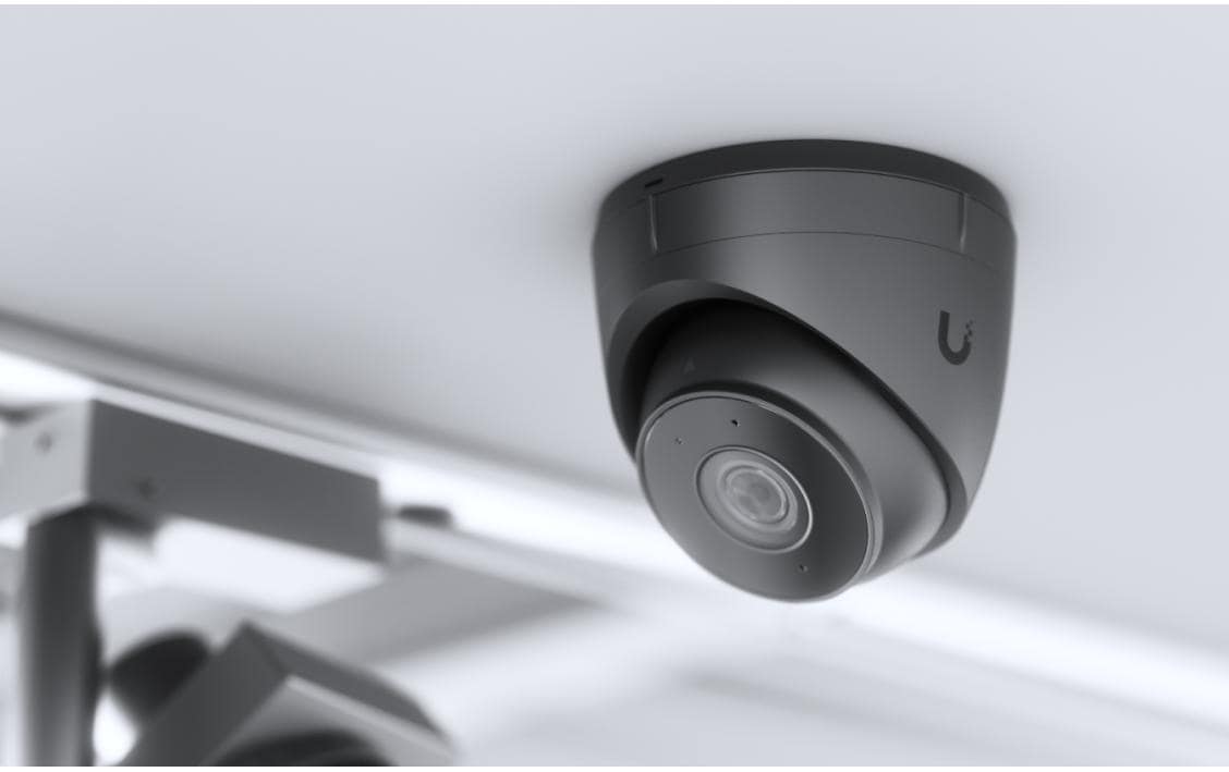 Ubiquiti Protect UVC-G5-TURRET-ULTRA-B Netzwerkkamera – 4 MP, 2K HD, PoE, Schwarz