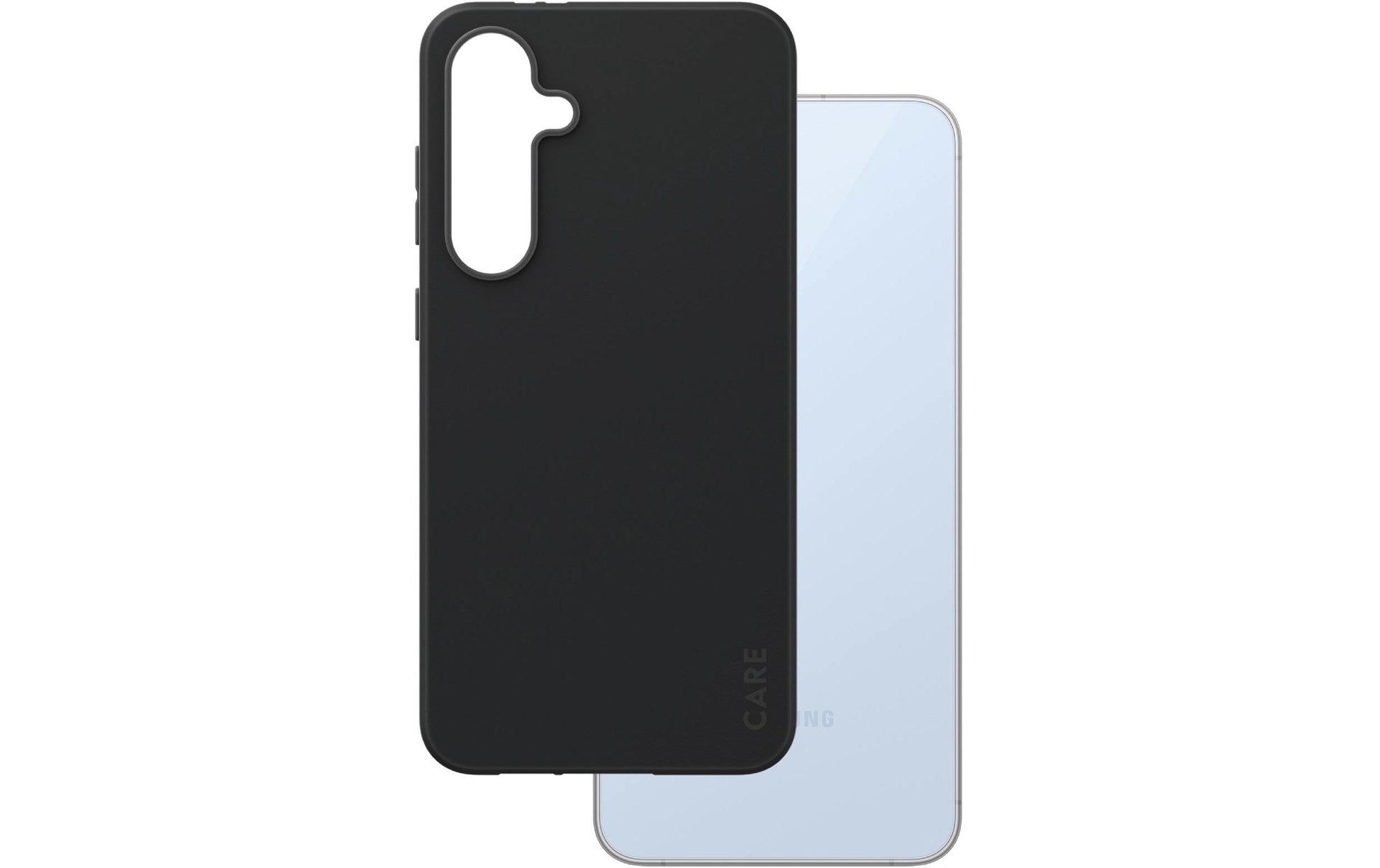 Care Backcover – für Samsung Galaxy S24 FE, Recycling-Kunststoff, schwarz
