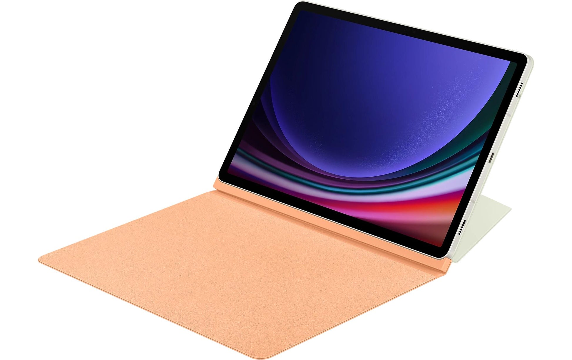 Samsung Book Cover EF-BX710 Notebook-Schutzhülle – für Galaxy Tab S9, S9 FE (11"), Kunststoff, Orange