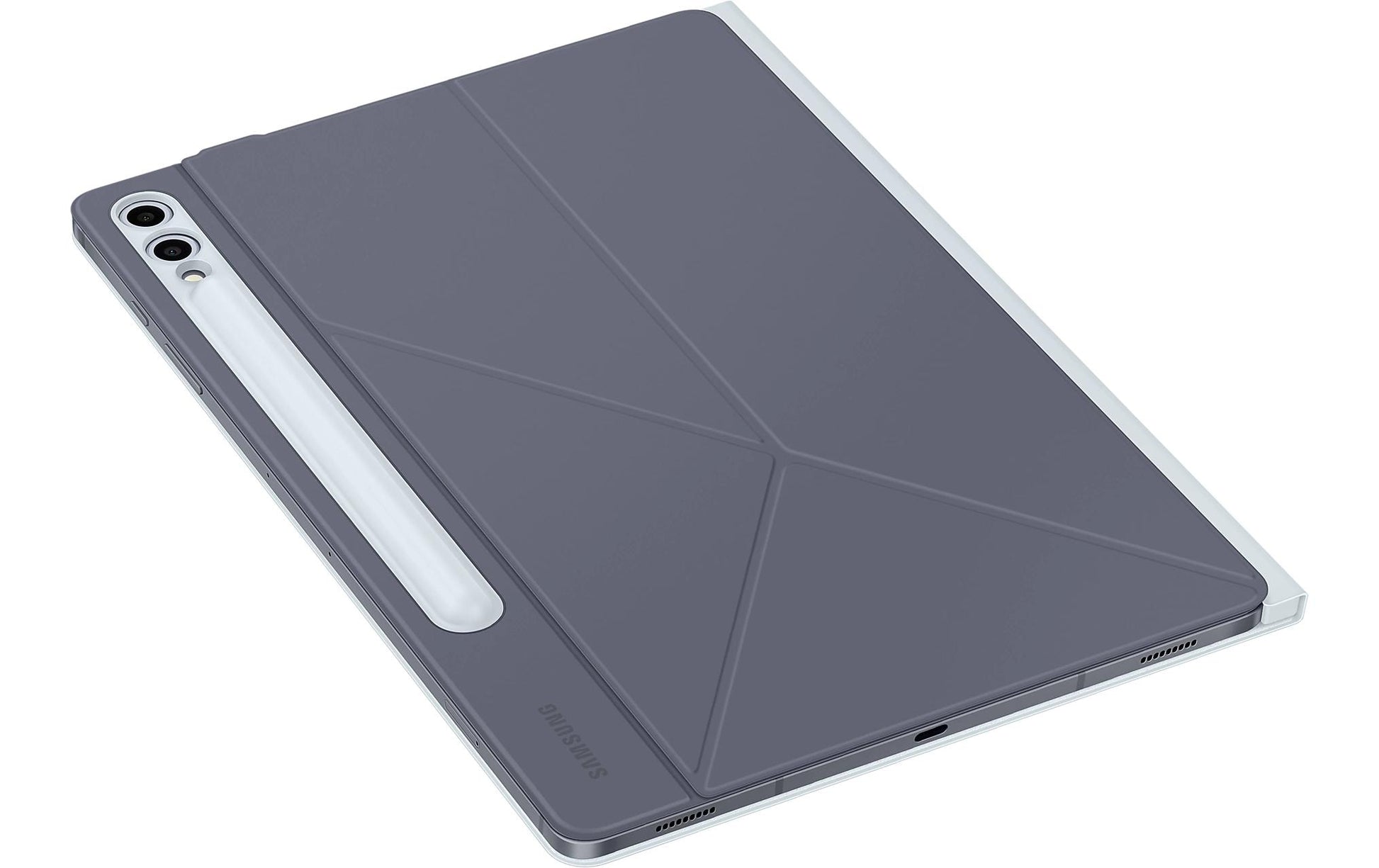 Samsung Smart Book Cover EF-BX810 Notebook-Schutzhülle – für Tablets bis 12,4", Kunststoff, Blau