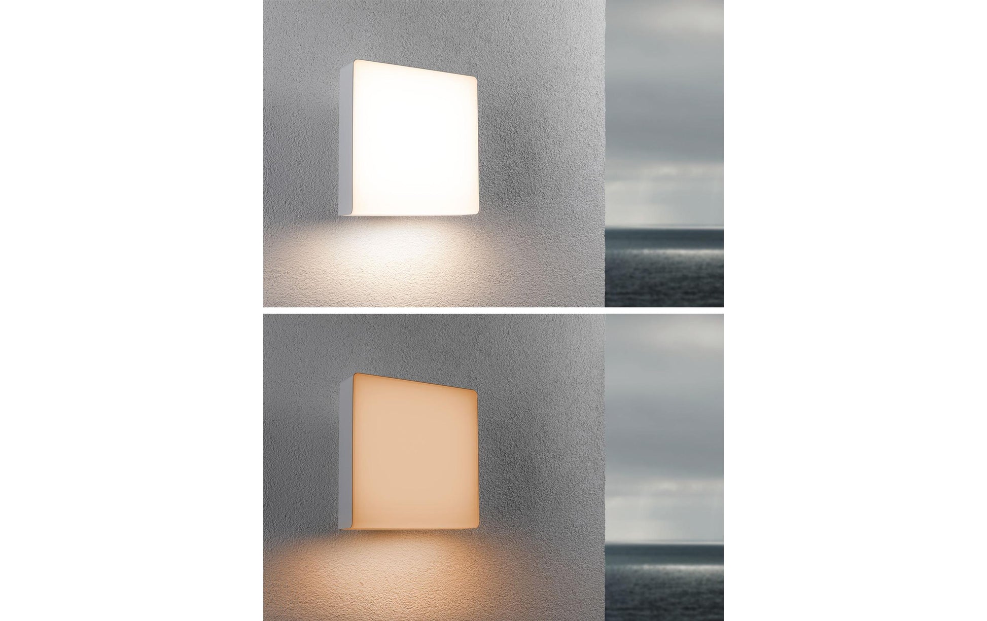 Paulmann Aussenwandleuchte – 25×25 cm, 700 lm, 8,5 W, Warmweiss, 2200–3000 K, IP44, Netzbetrieb, ZigBee