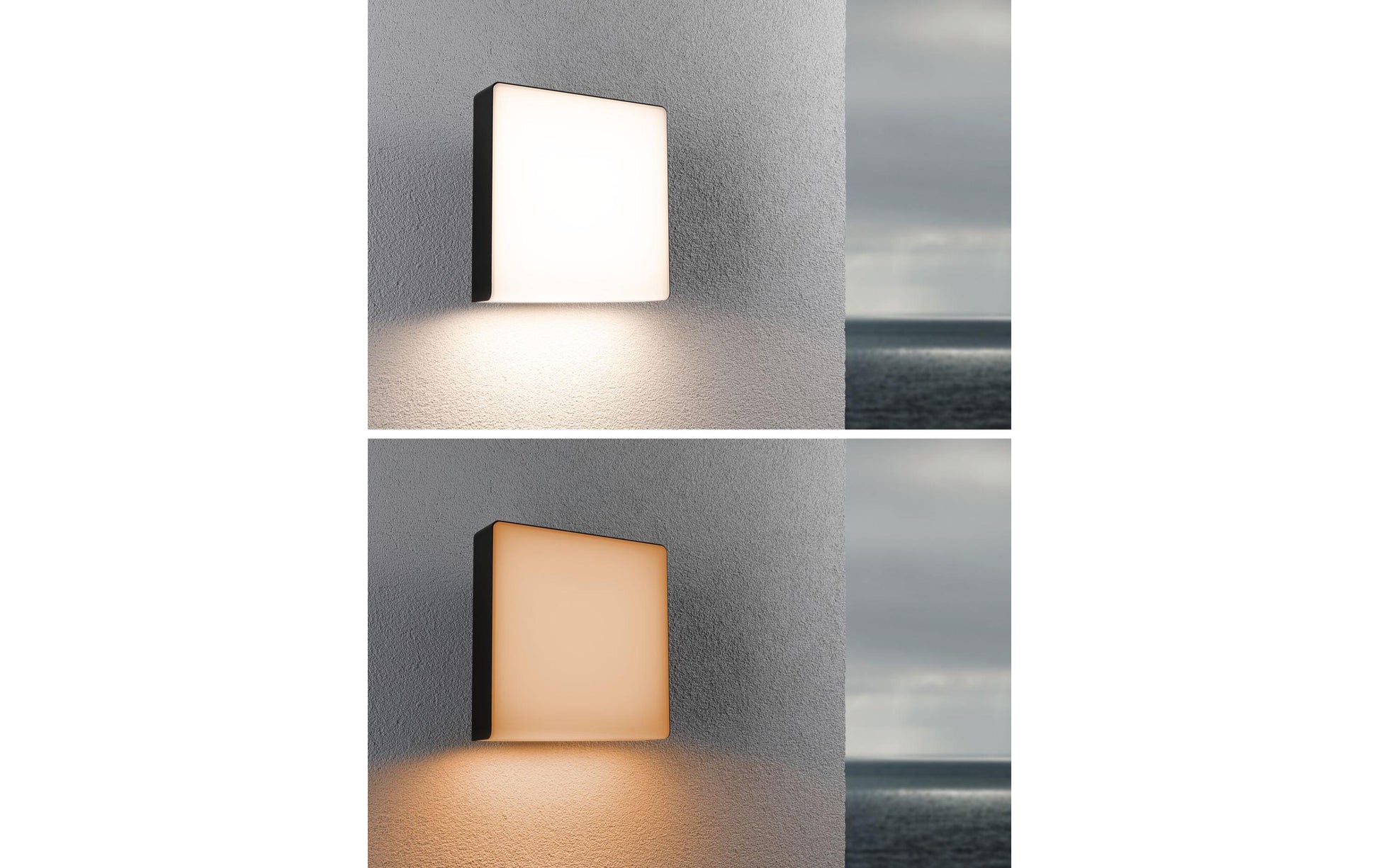 Paulmann Aussenwandleuchte – 700 lm, 8,5 W – Warmweiss, 2200–3000 K – IP44 – Netzbetrieb – für Zigbee