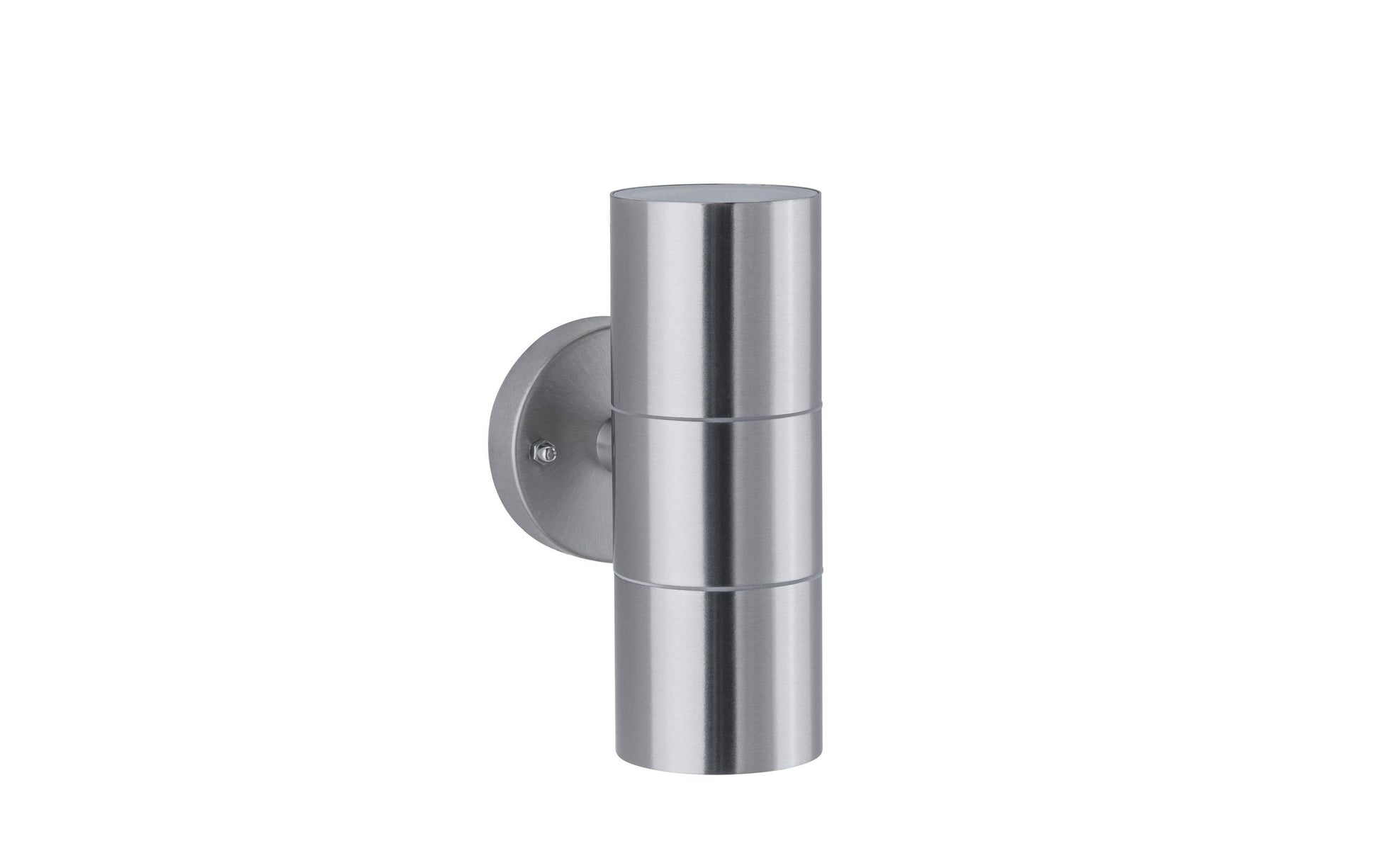 Paulmann Aussenwandleuchte – 7,3×16,3 cm, 20 W, Warmweiss, IP44, Netzbetrieb, dimmbar, Silber, Edelstahl
