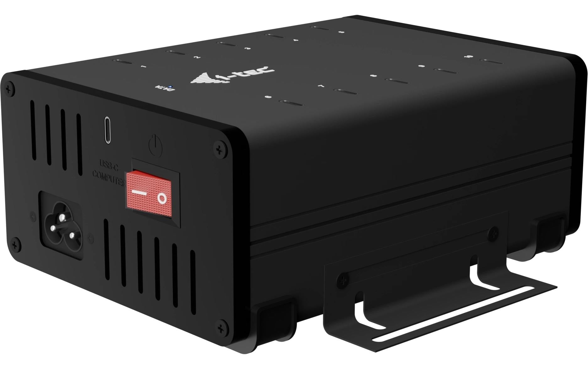 i-tec USB-Hub – USB-C/USB-A, 10× USB-C, 180 W PD