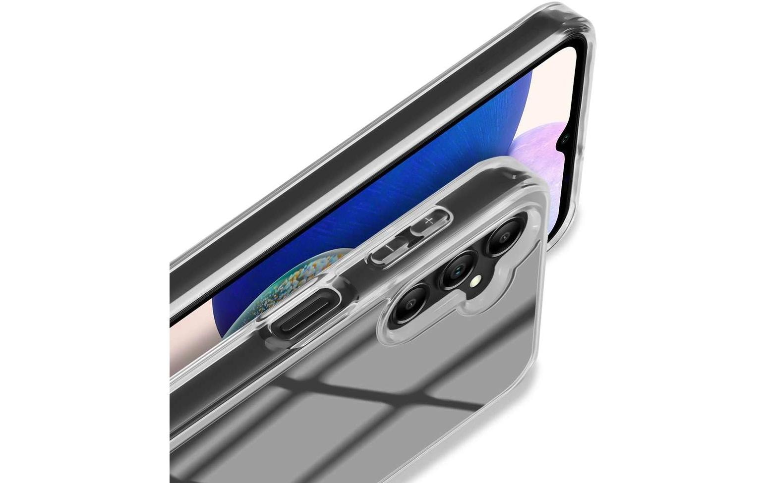 nevox StyleShell SHOCKFlex – Backcover – für Samsung Galaxy A16 5G, PC+TPU, Transparent
