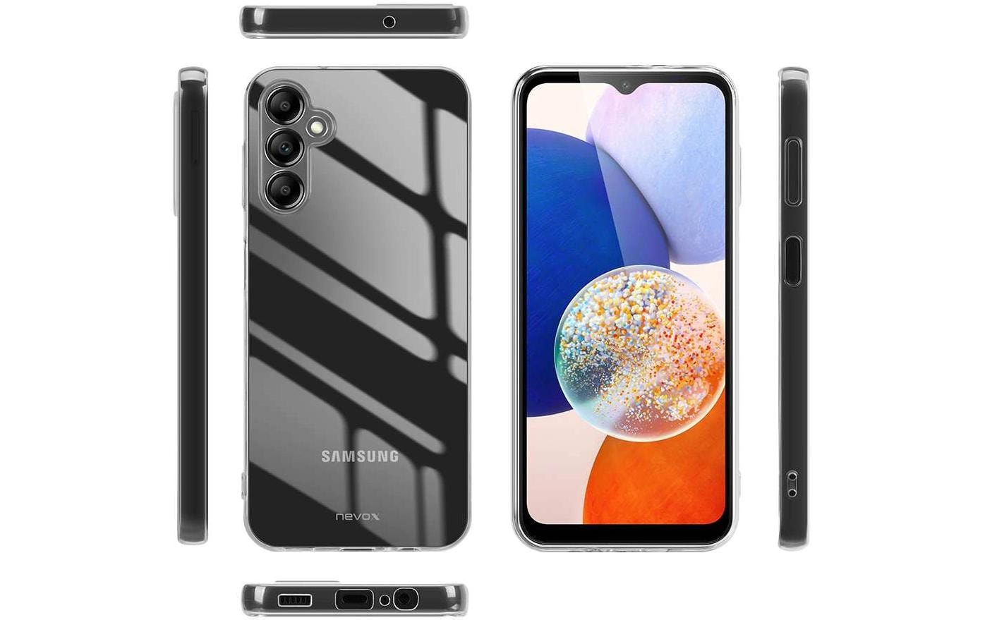 Nevox – Backcover – für Samsung Galaxy A16 5G – transparent – TPU