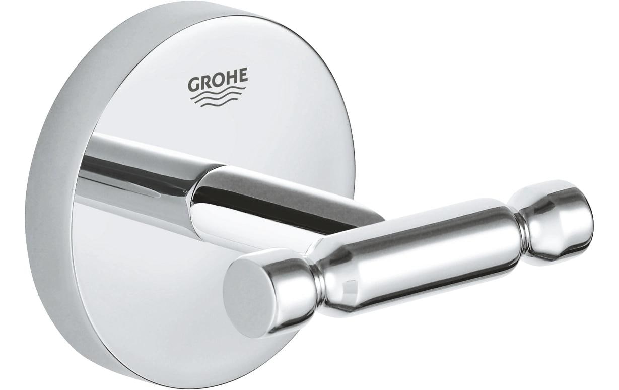 GROHE Haken Start Cosmopolitan – Metall, 5 kg, zum Schrauben, Chrom