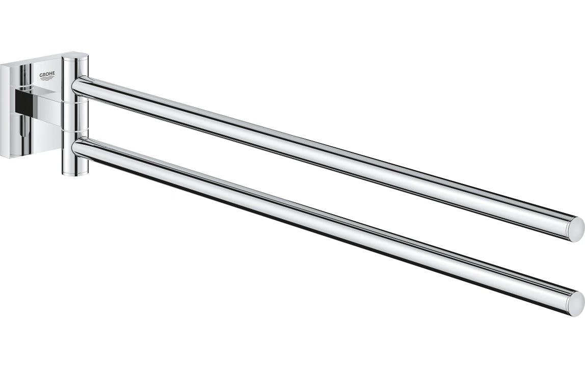 GROHE Start Cube Doppelter Handtuchhalter – Bohren – Chrom – Metall