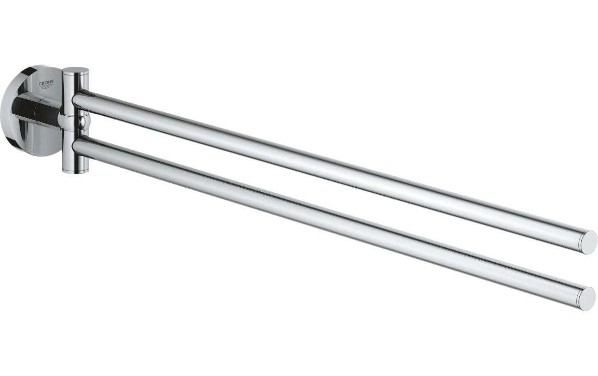 GROHE Start Doppelter Handtuchhalter – Bohren – Chrom – Metall