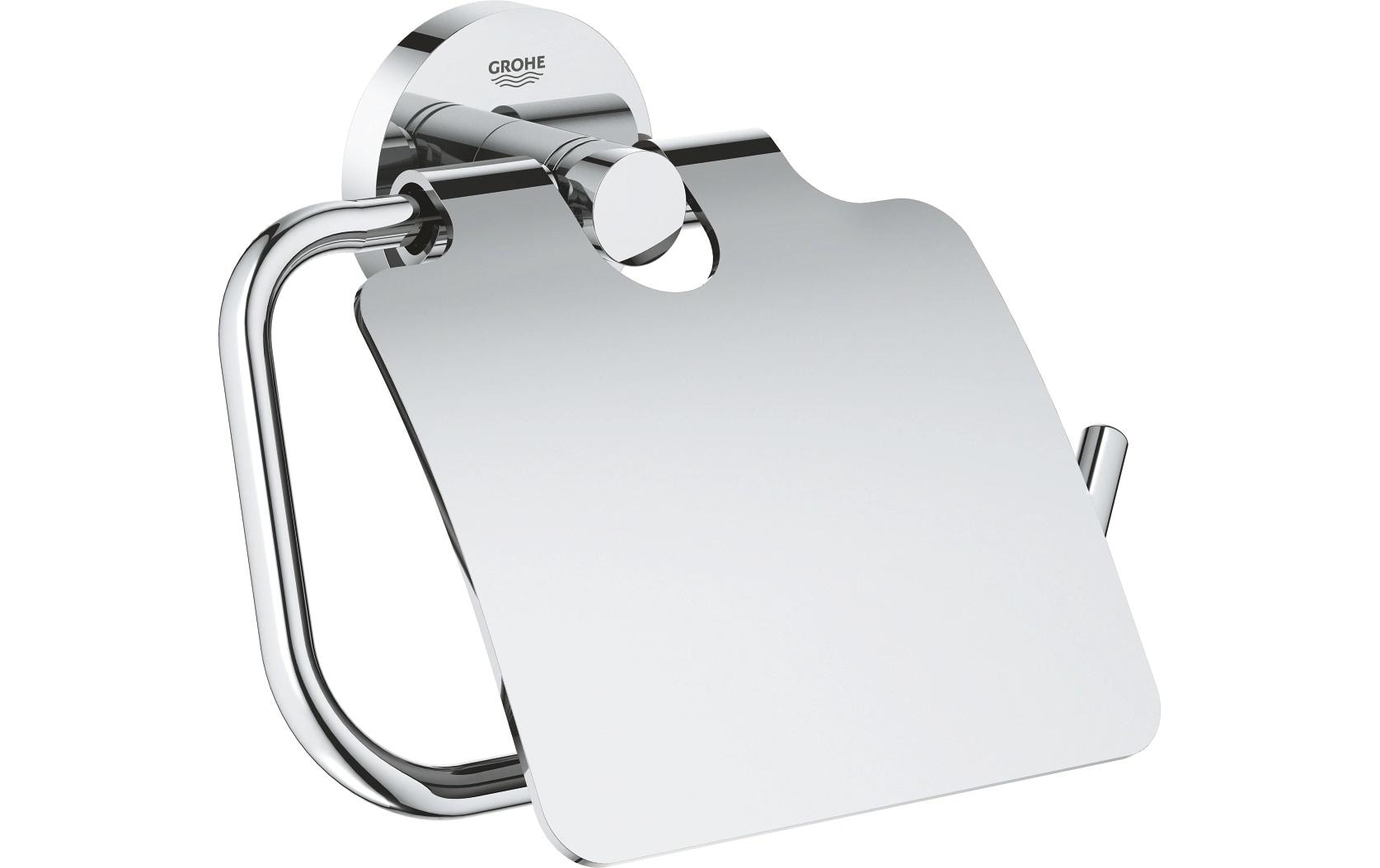 GROHE Toilettenpapierhalter – chrom, zum Bohren, mit Deckel