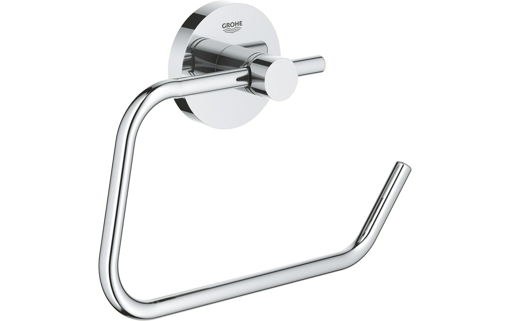 GROHE Start – Toilettenpapierhalter – chrom, klebend, zum Bohren