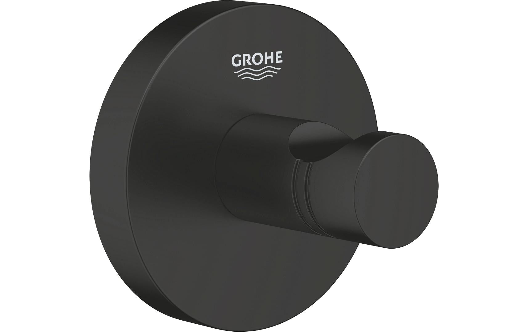 GROHE Haken Start – Metall, zum Schrauben, Schwarz