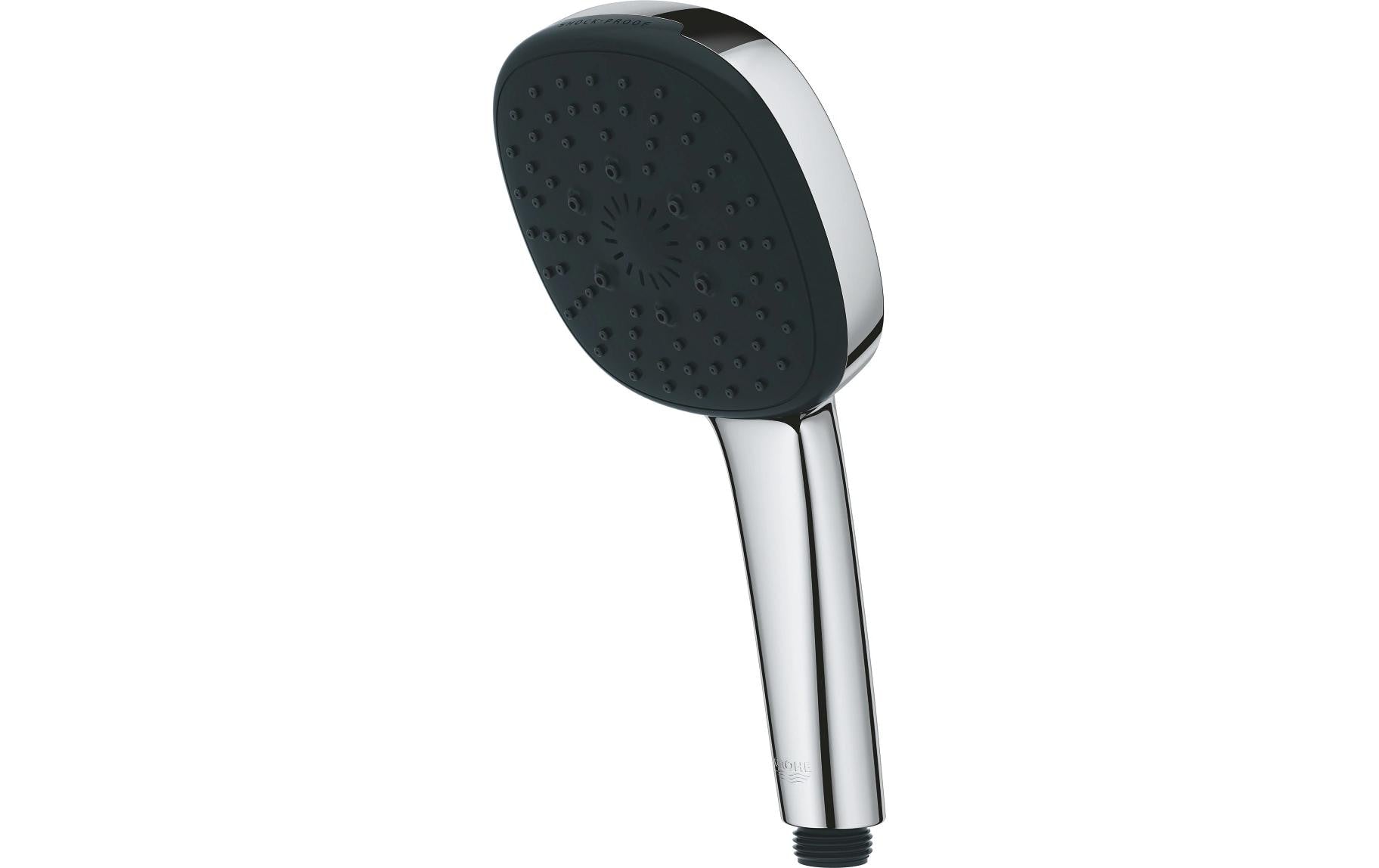 GROHE Vitalio Comfort 110 III Handbrause – Kunststoff, wassersparend, 3 Strahlarten, ca. 7 l/min, Chrom