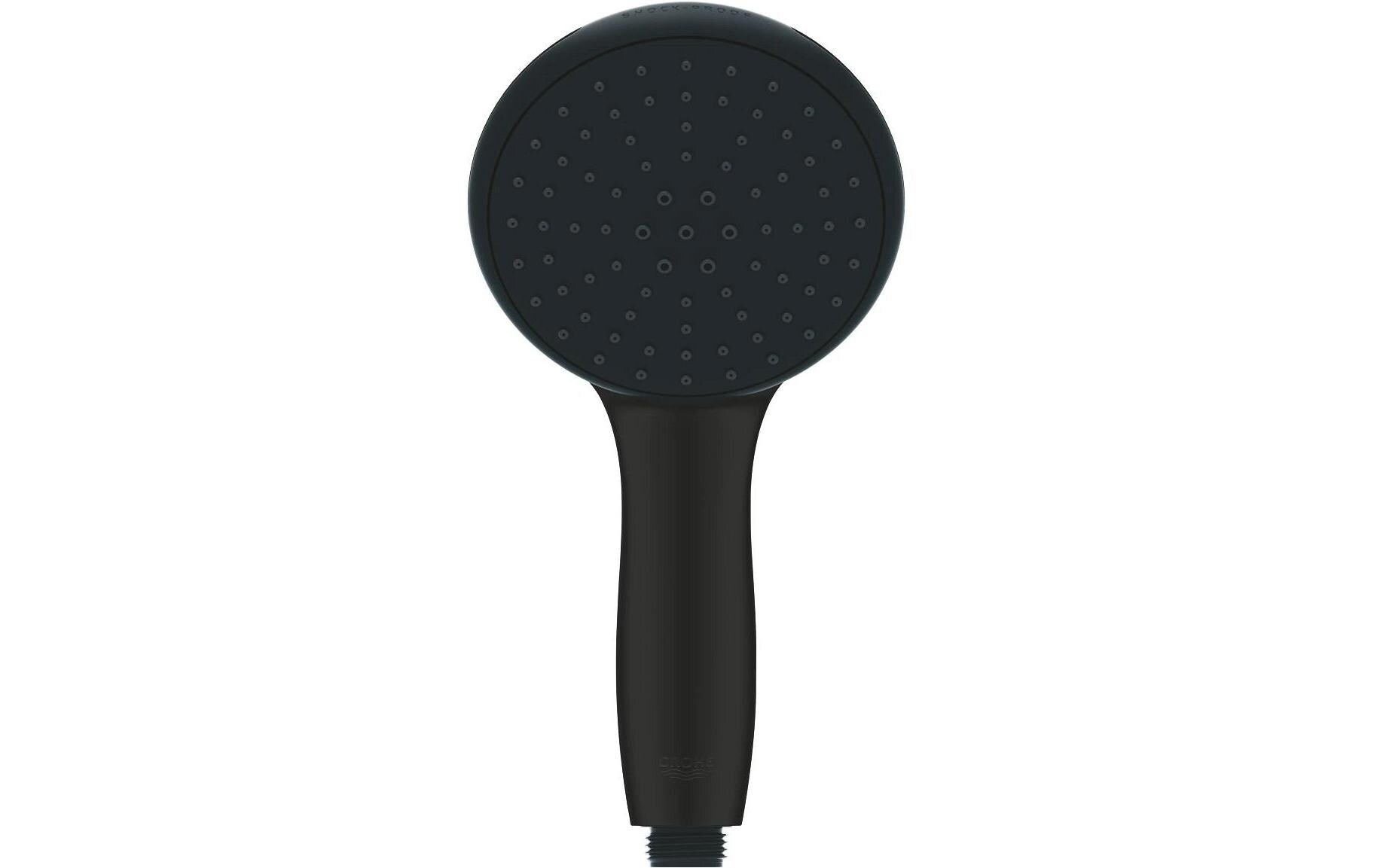 GROHE Vitalio Start 110 II Handbrause – Kunststoff, Anschluss 1/2", 2 Strahlarten, Schwarz