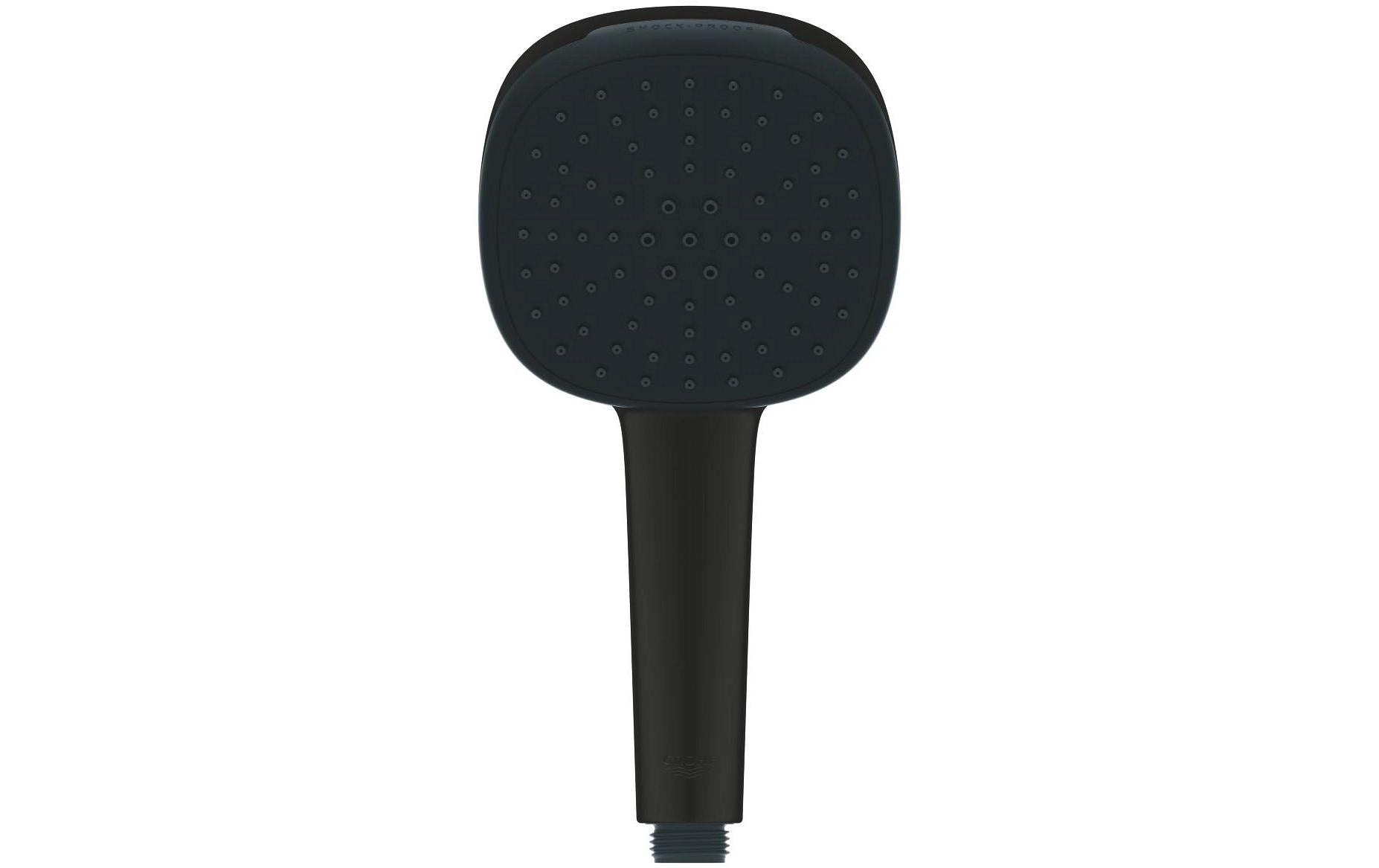 GROHE Handbrause Vitalio Comfort 110 II – Kunststoff, Schwarz matt