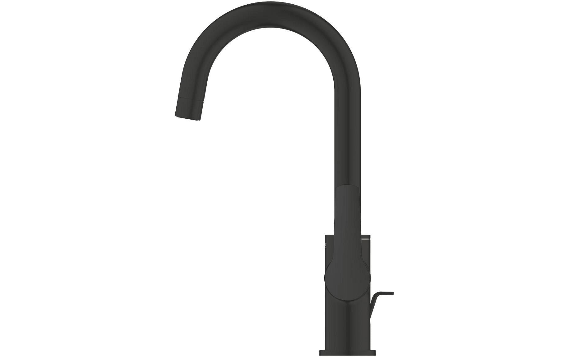 GROHE Start Unterputz-Badebatterie – Einhebelmischer, Metall, Schwarz