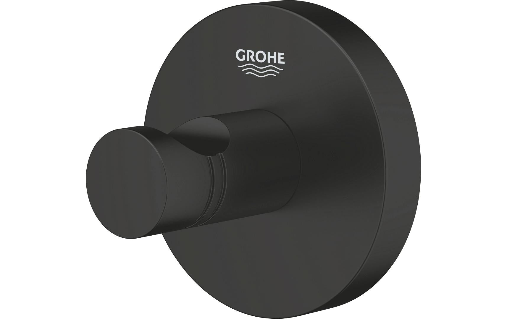 GROHE Haken Start – Metall, zum Schrauben, Schwarz