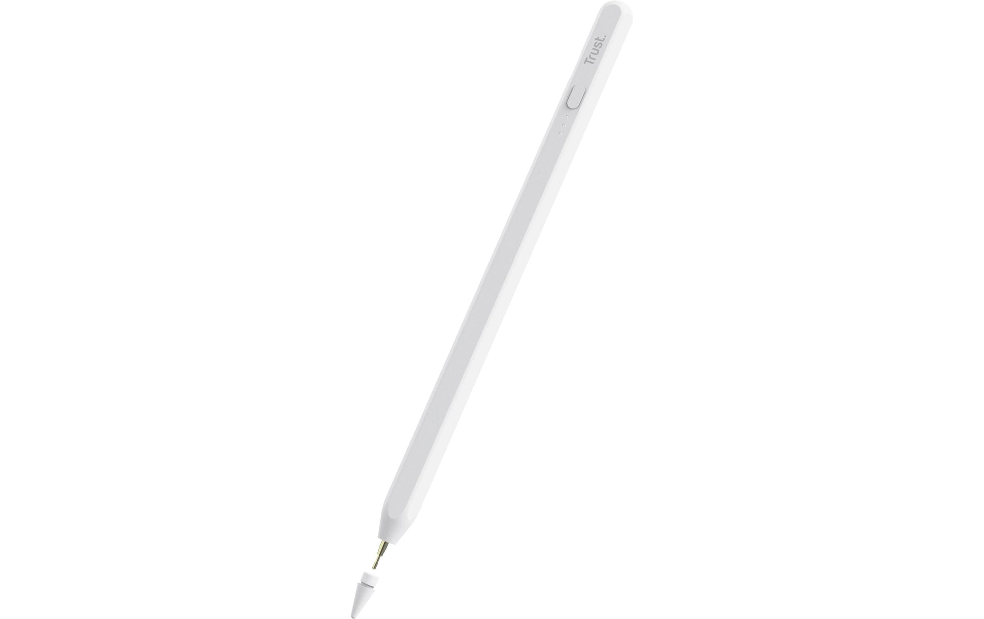 Trust Kyna Active Eingabestift – für iPad (2018+, Pro), Aluminium, Weiss