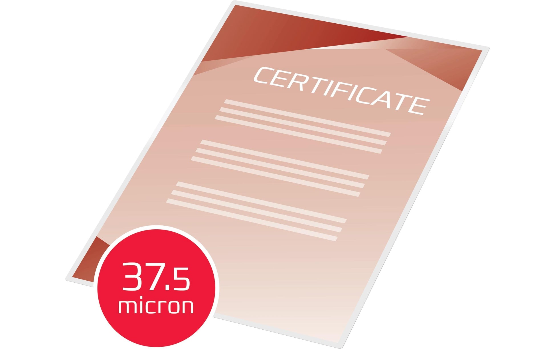 GBC Laminierfolien A4, glänzend – 76 µm, 200 Stk.