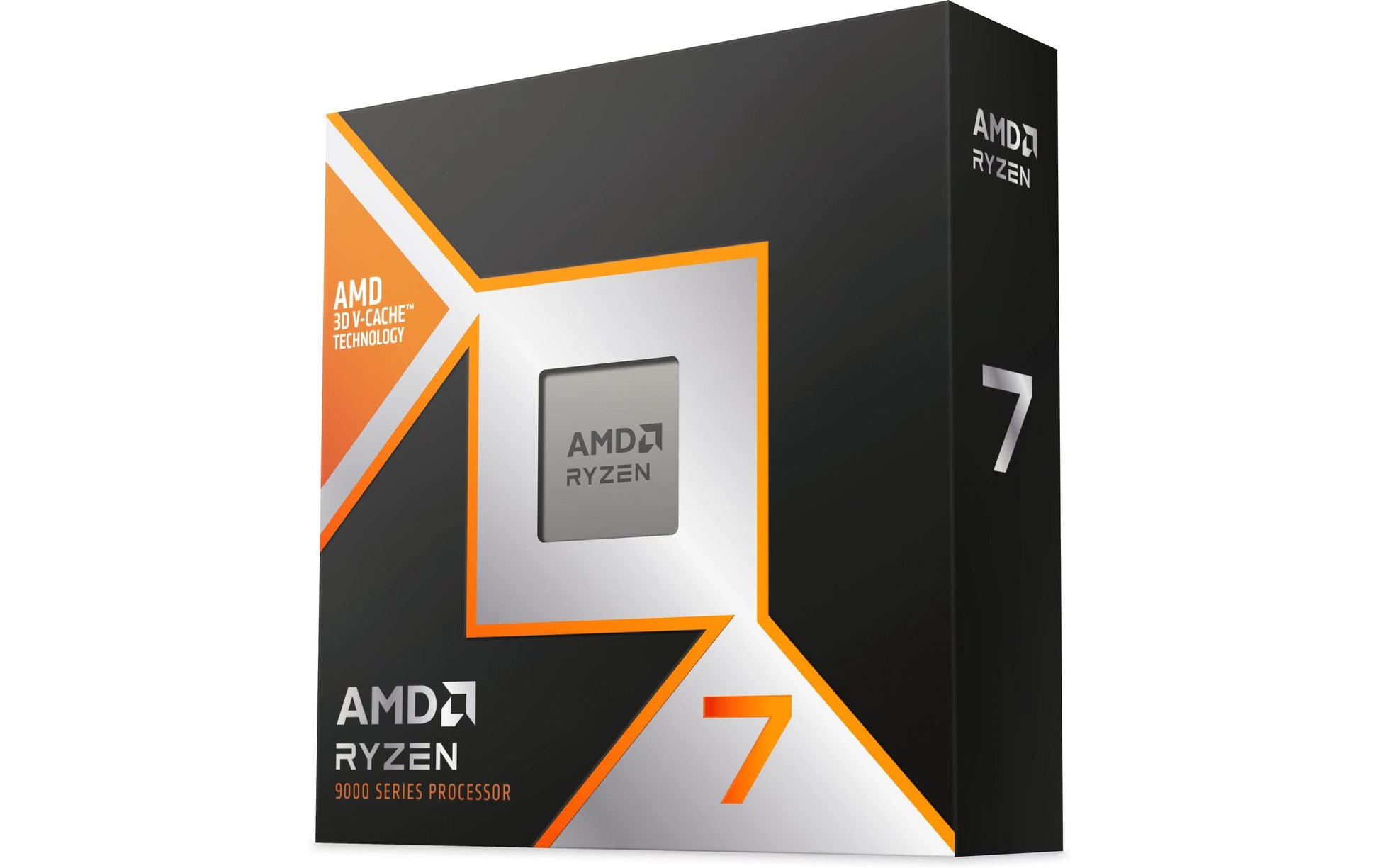 AMD Ryzen 7 9800X3D – CPU – 8 Kerne/16 Threads, 4,7–5,2 GHz, 104 MB Cache, 120 W, Sockel AM5
