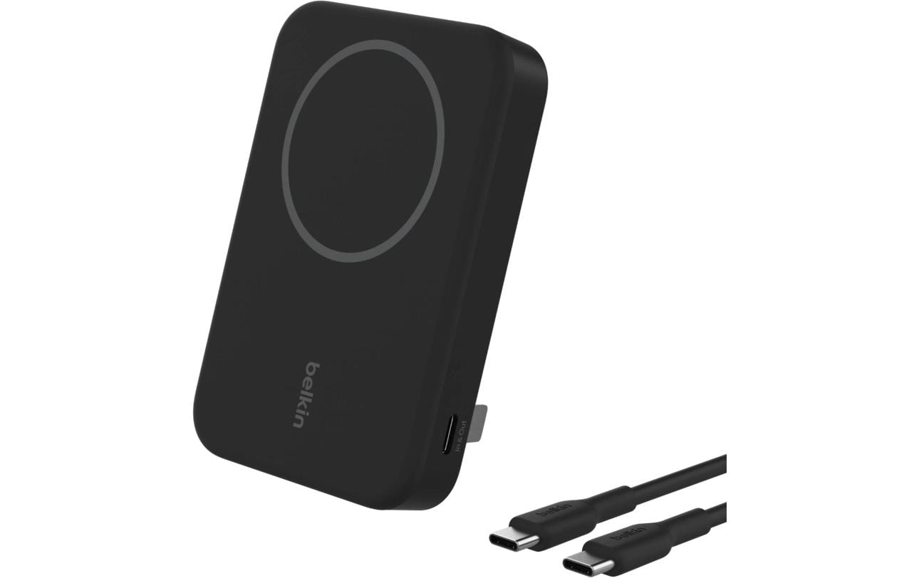 Belkin Powerbank Kabelloses Laden, Magnetisch, mit Kabel